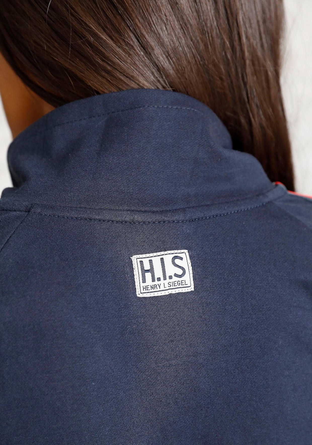 H.I.S Sweatjacke - navy