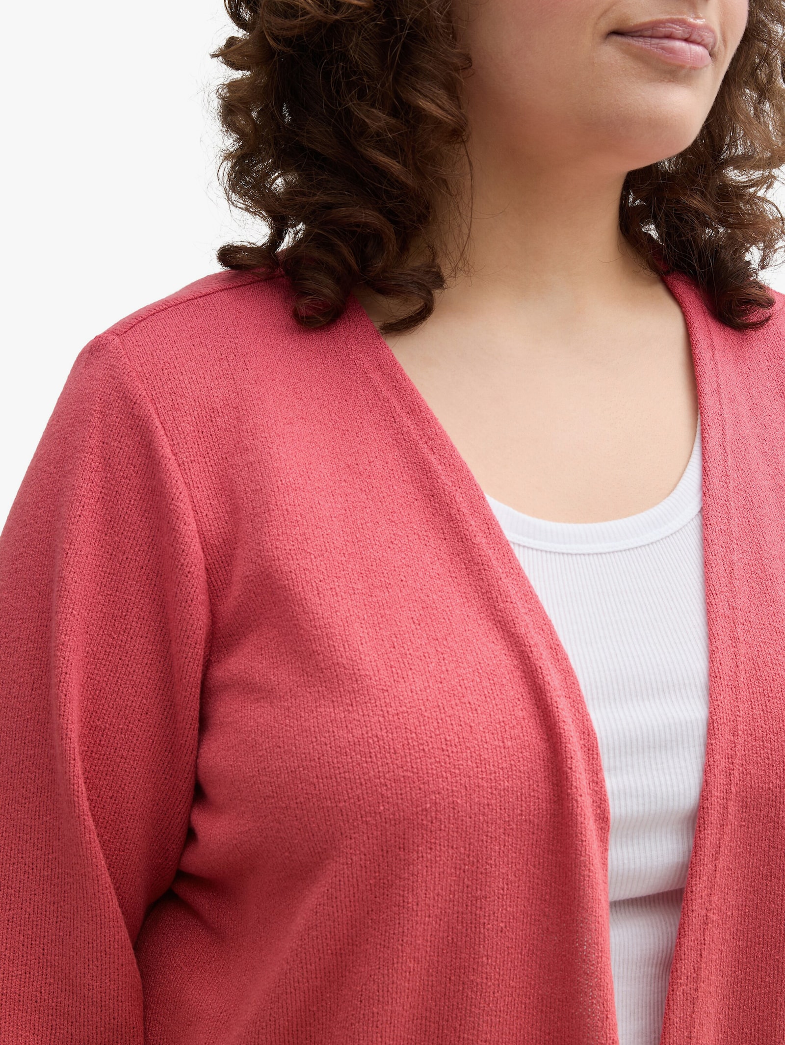 Langarmshirt - berry red