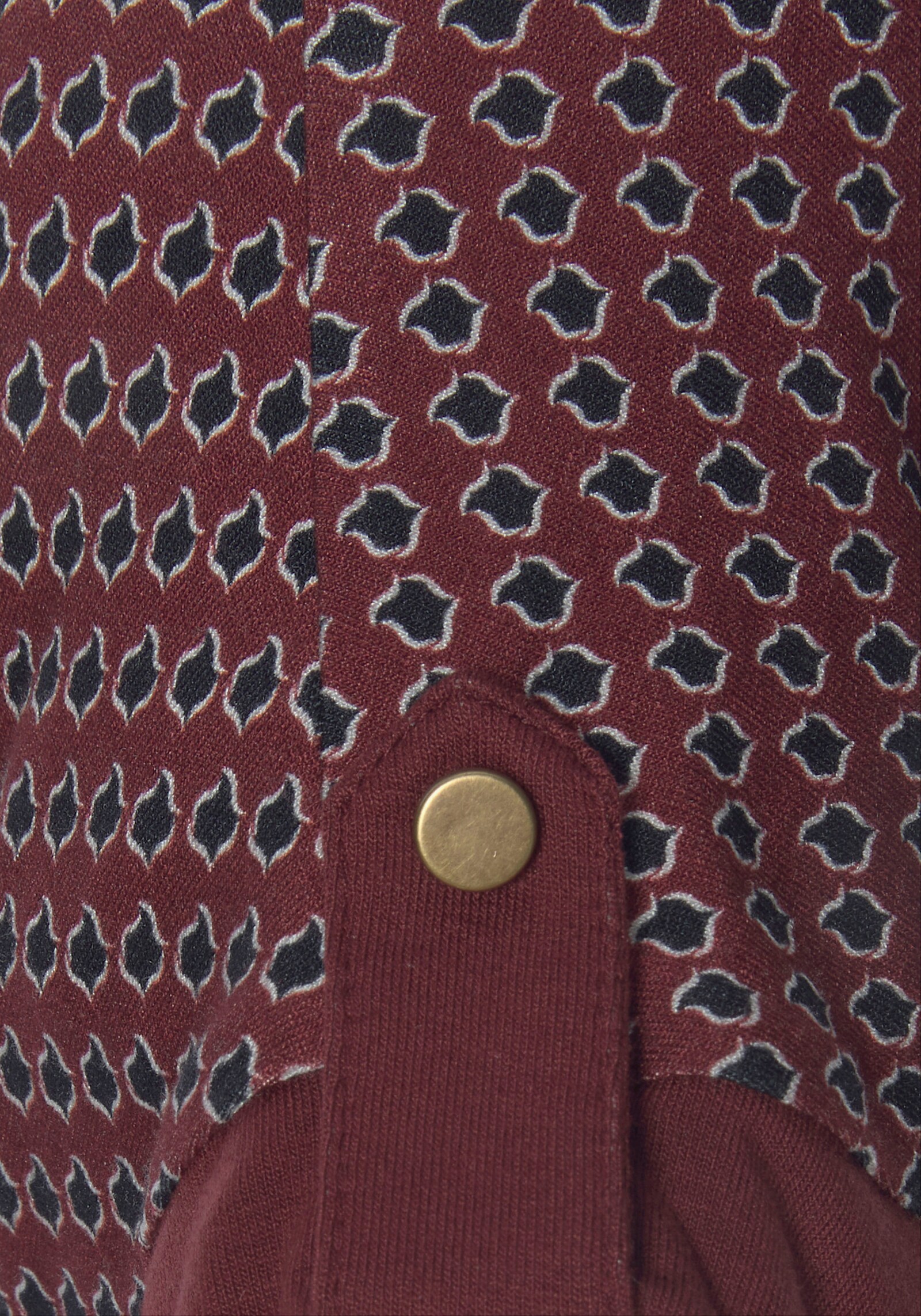 Vivance Kurzarmshirt - beere, navy