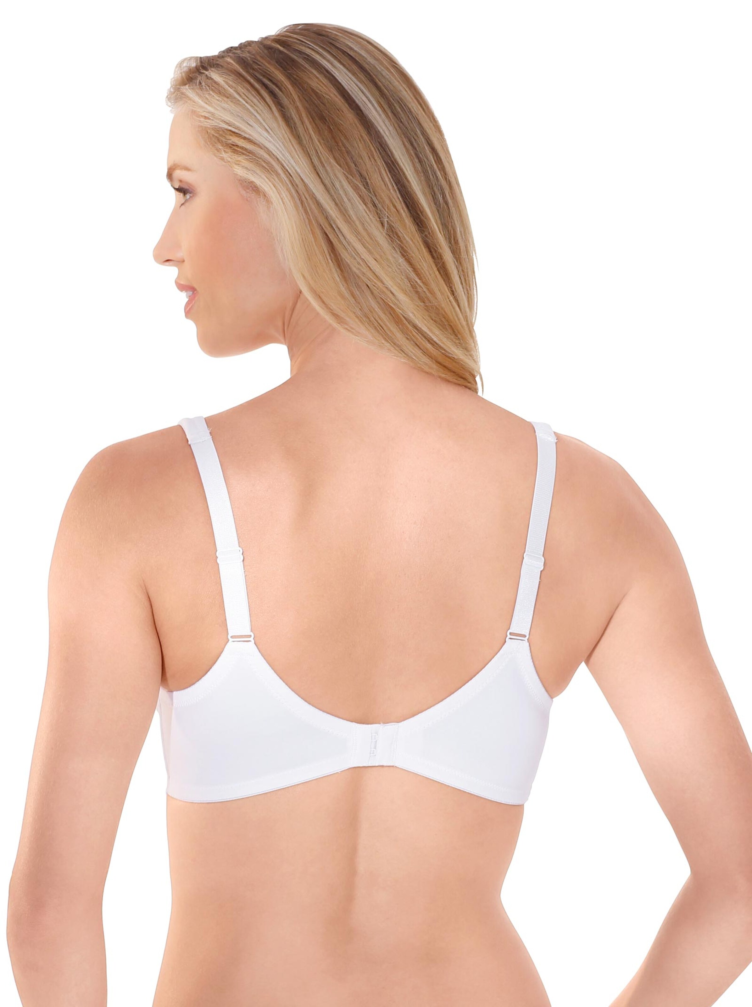 wäschepur T-Shirt-BH mit Bügel - weiß