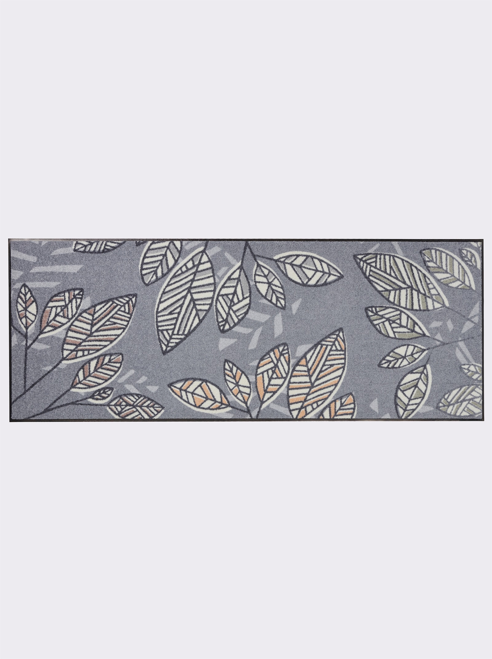 Salonloewe Fußmatte - grau-beige