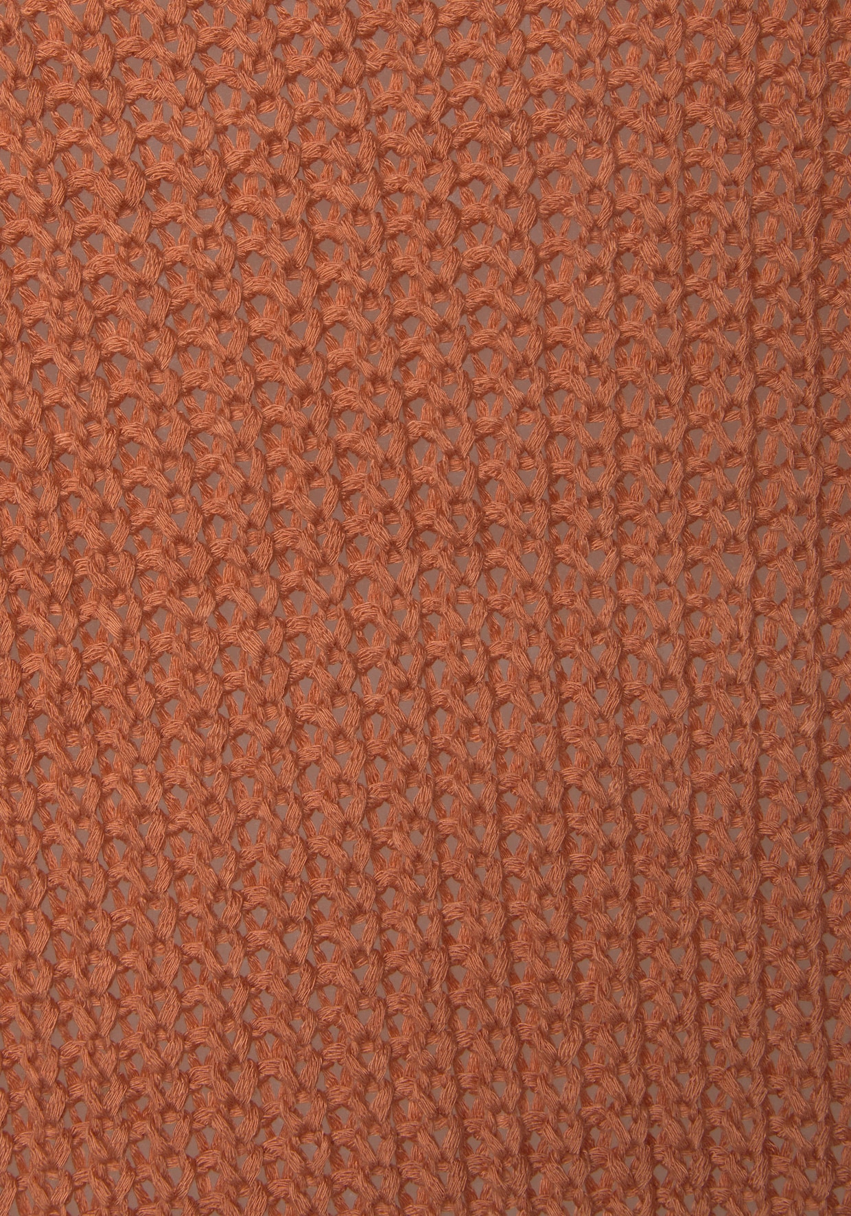 LASCANA Pullover met ronde hals - oranjerood