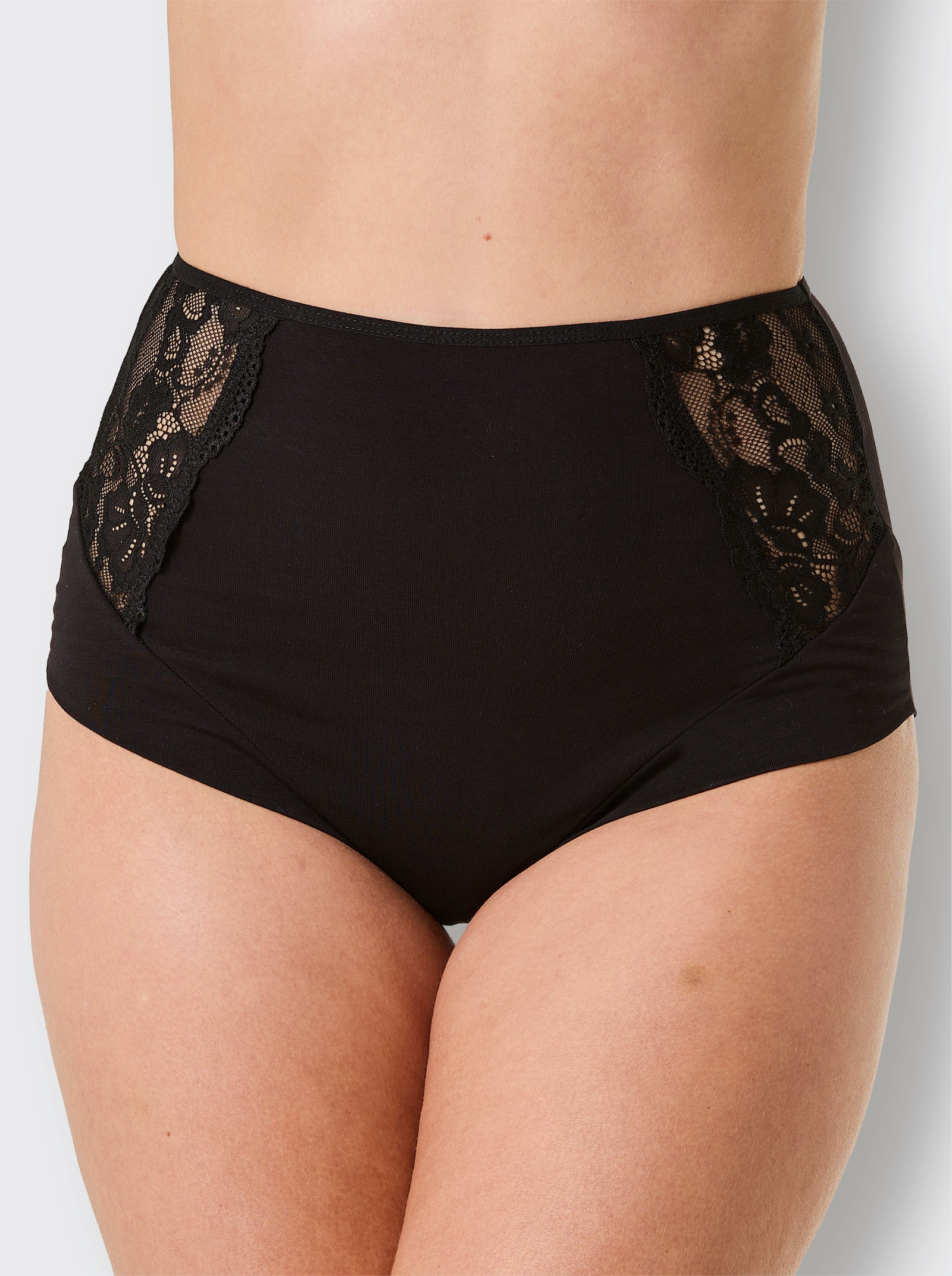 wäschepur Corrigerende slip - zwart