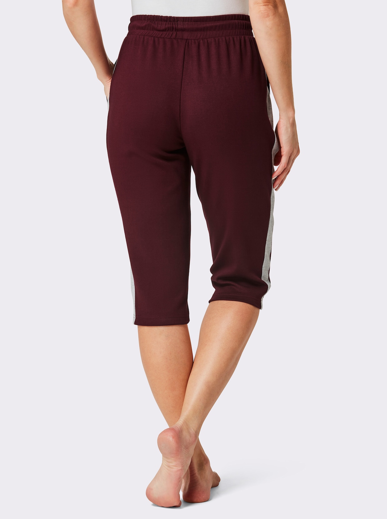 feel good Capri-Hose - bordeaux