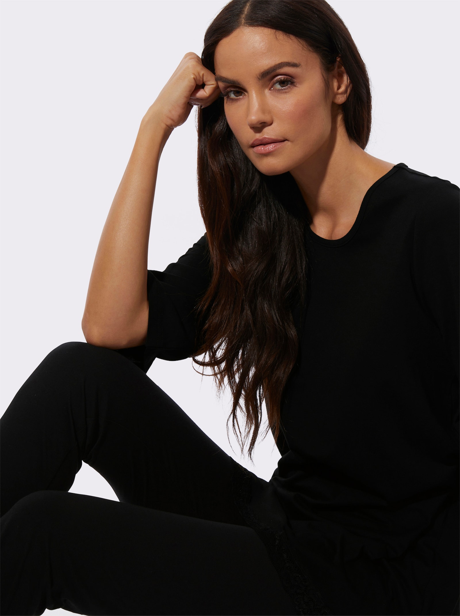 wäschepur Pyjama - zwart