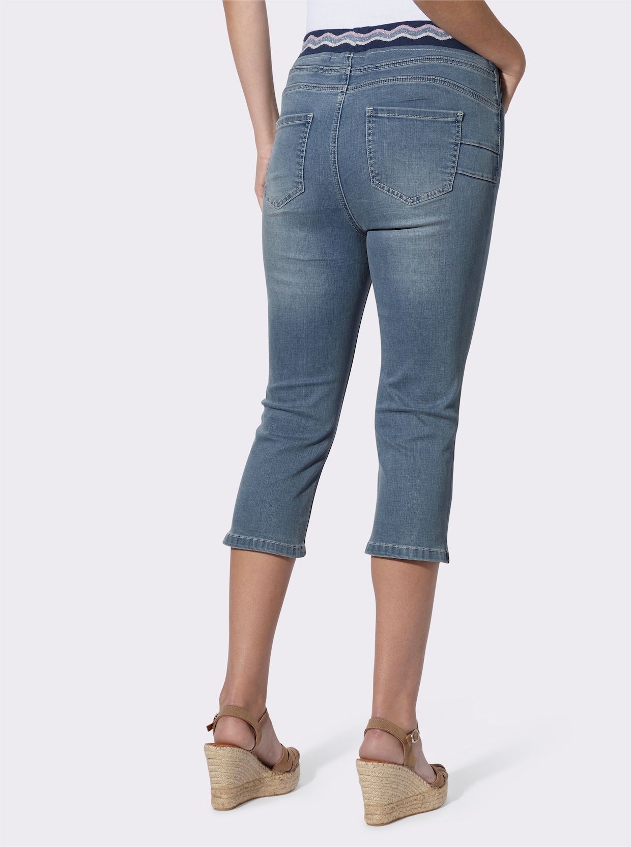 heine Push-up-Jeans - blue-bleached