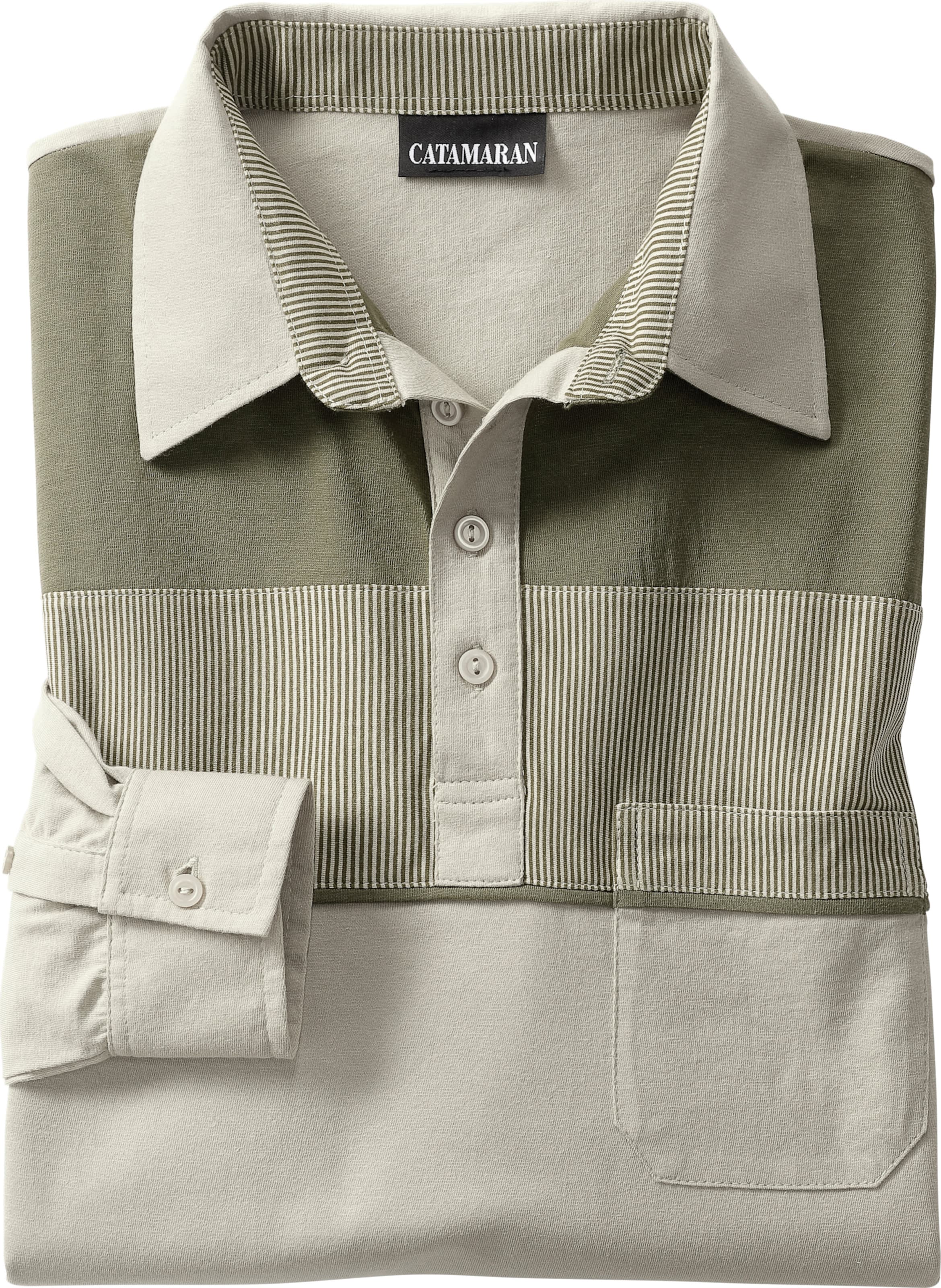 Thumbnail - Langarm-Poloshirt