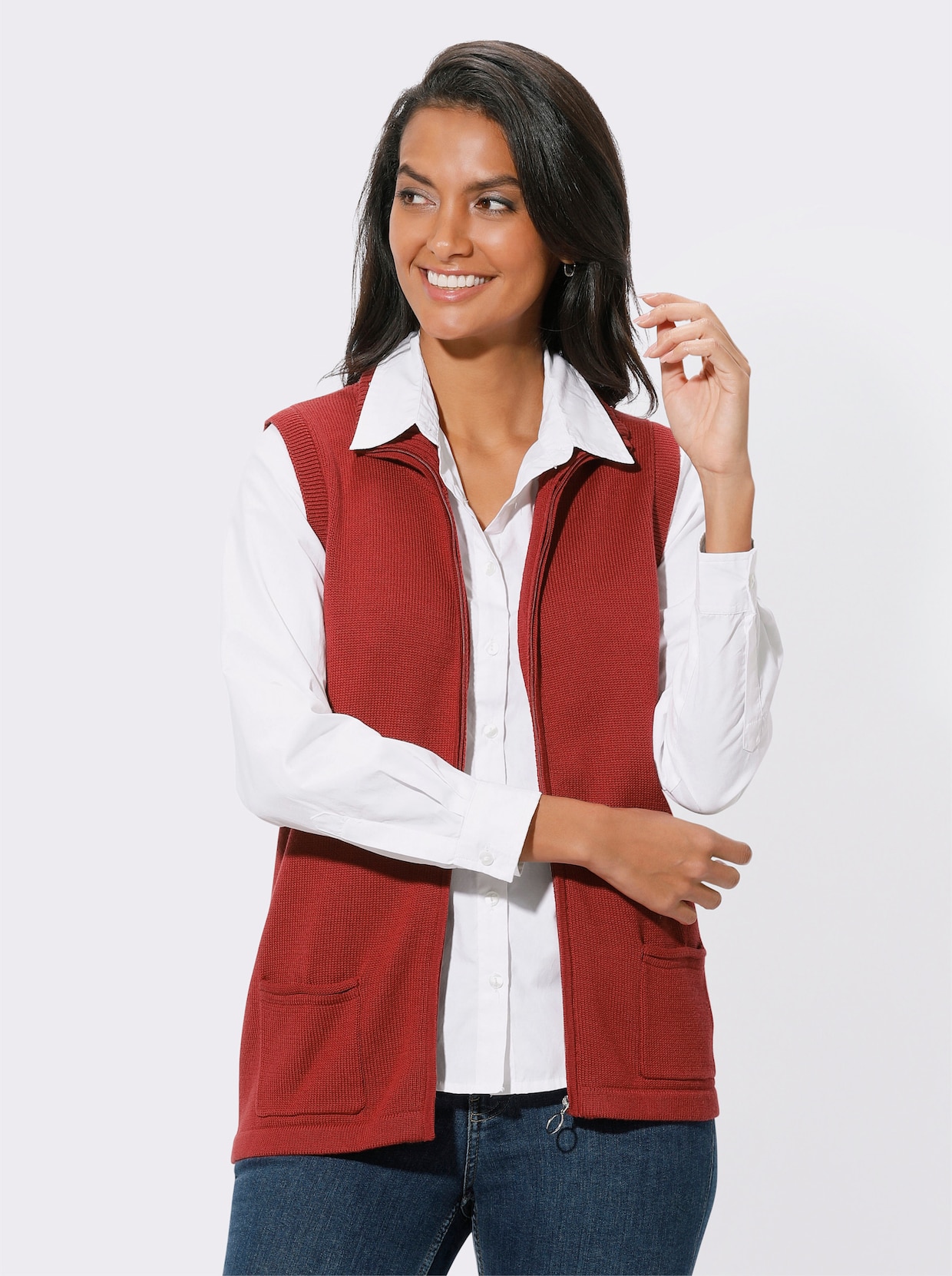 Vest - rood