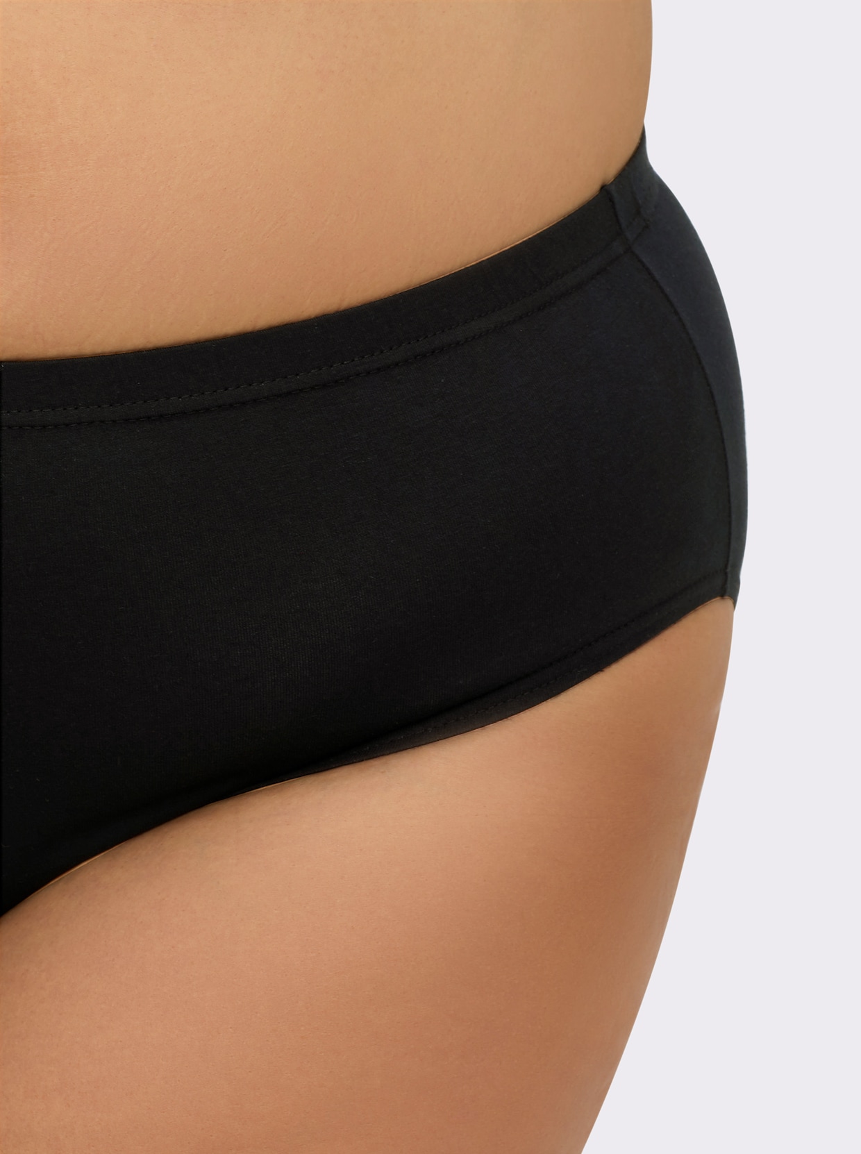 wäschepur Jazzpants im 10er-Pack - schwarz