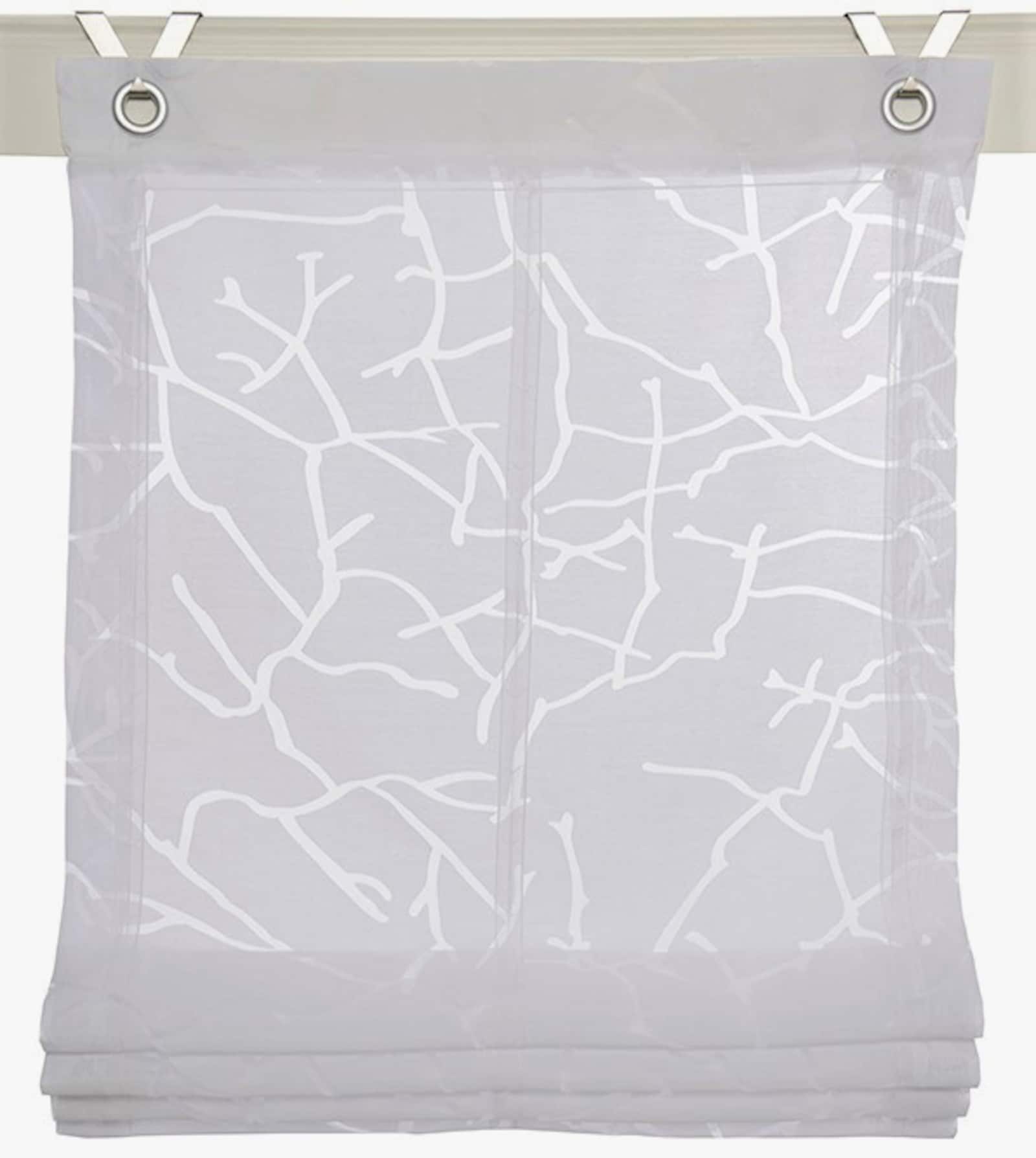 heine home Raffrollo - weiß