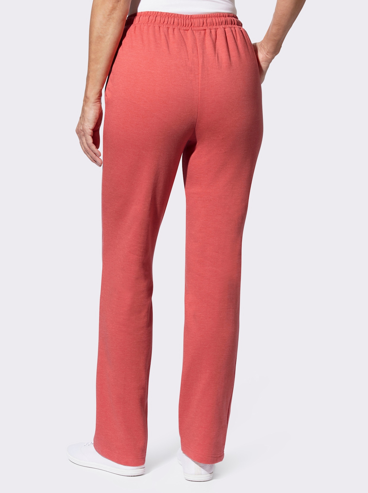 Jerseybroek - grapefruit gemêleerd