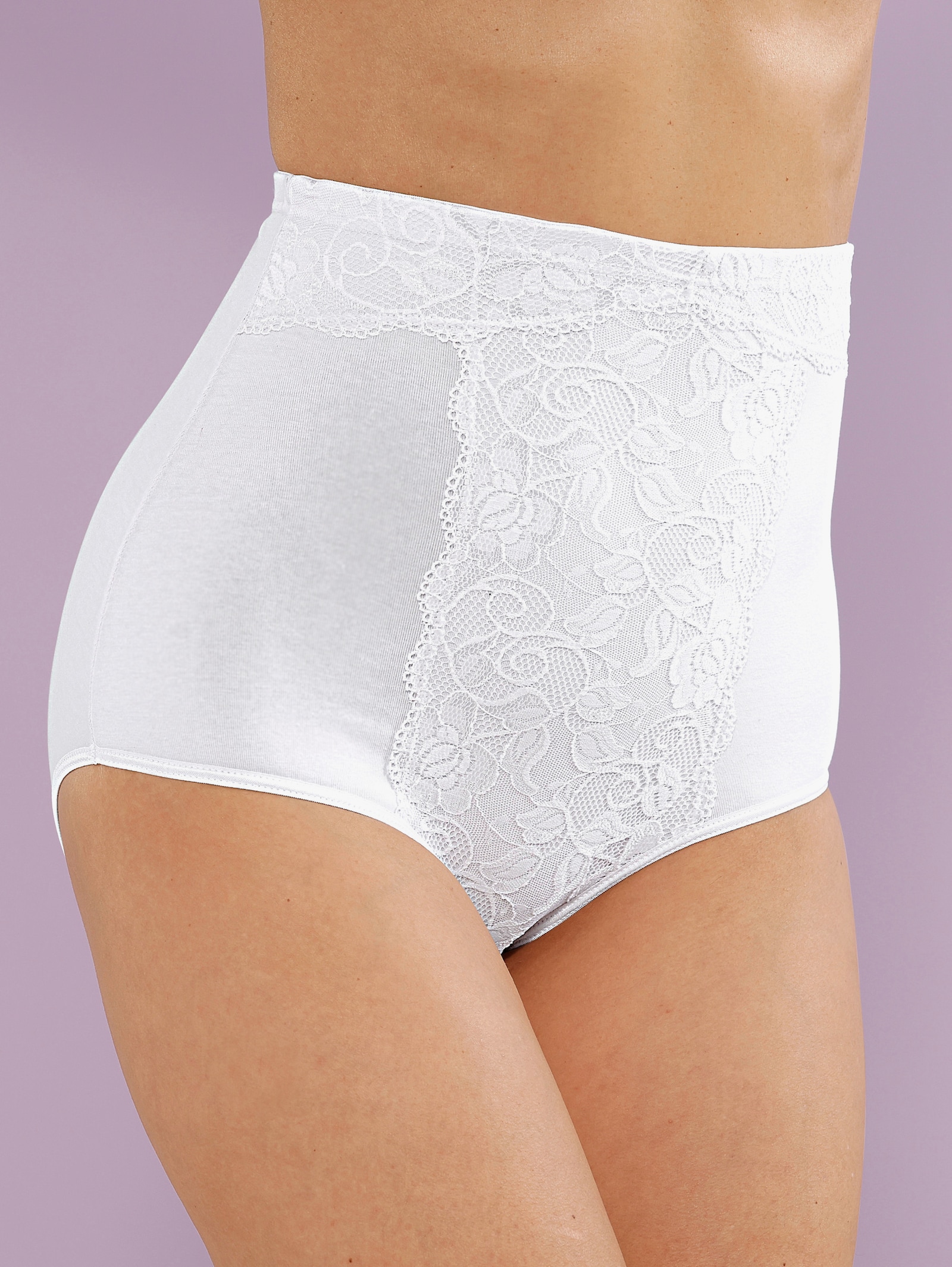 wäschepur Corrigerende slip - wit