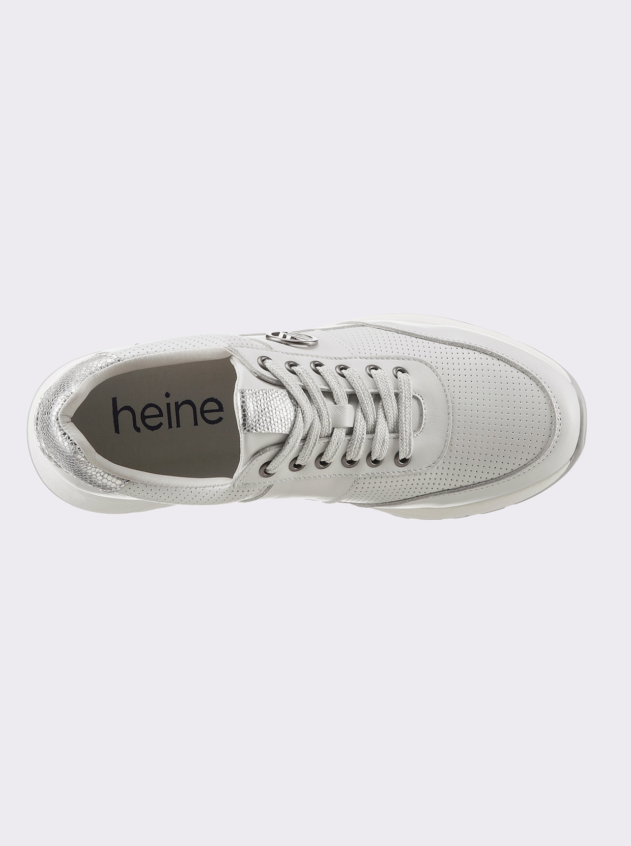 heine Sneaker - hellgrau