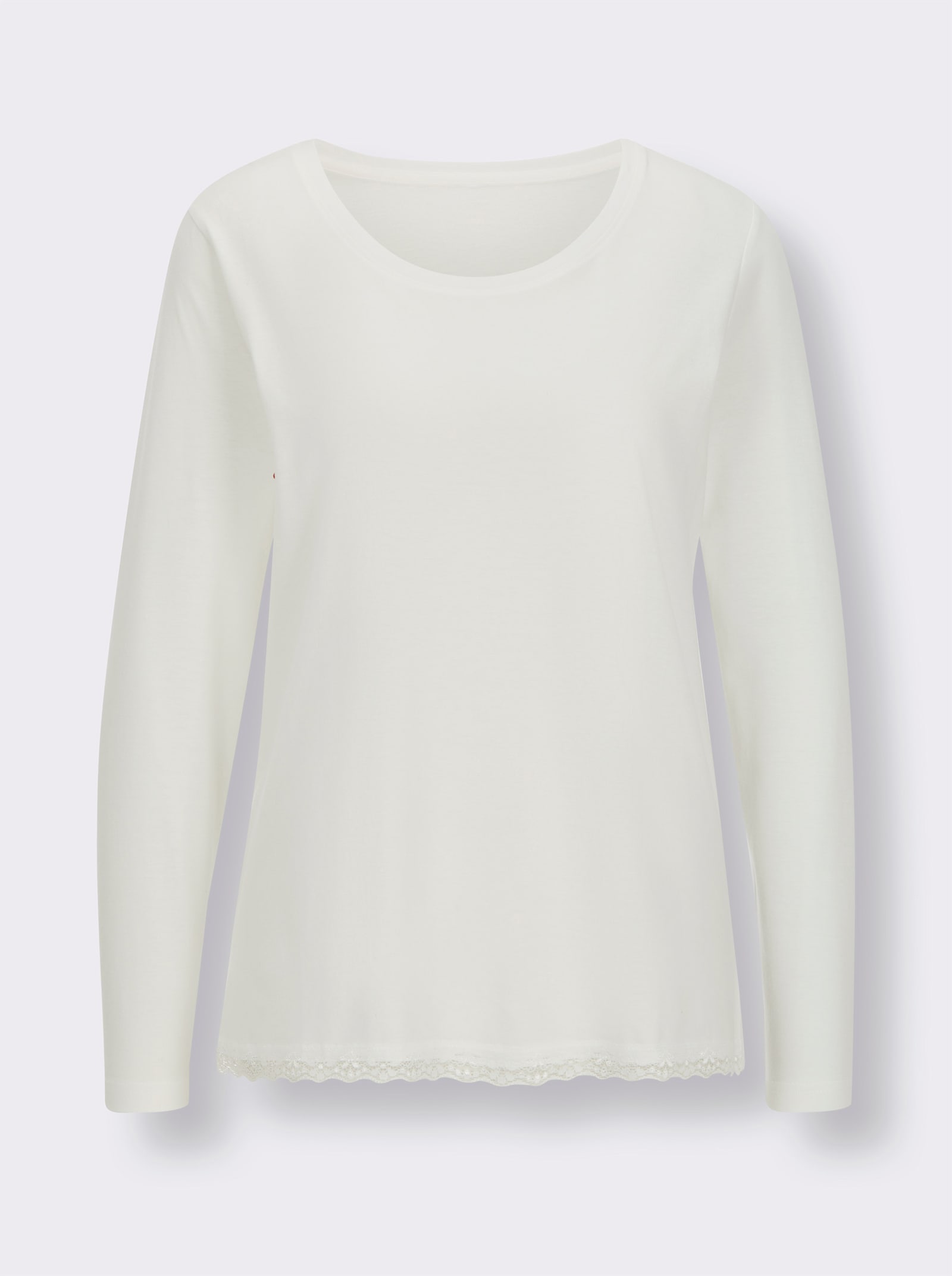 wäschepur Pyjama-T-shirt - écru