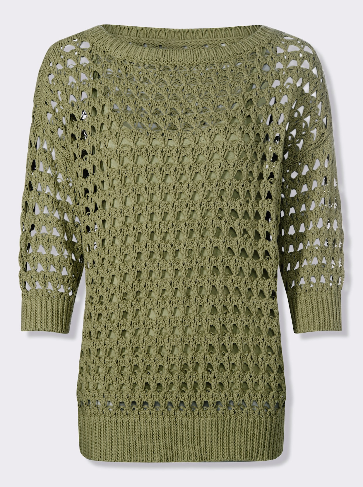 heine 2-in-1-Pullover - schilf