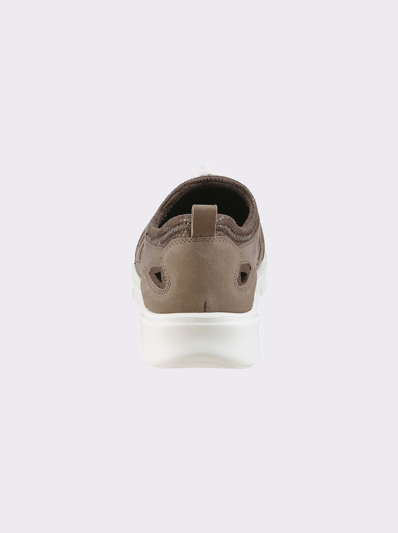 Naturläufer Slipper mit Polsterung - taupe