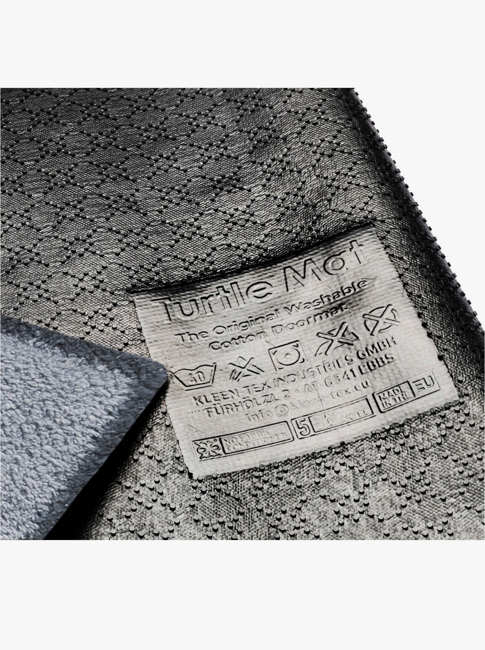 Turtle Mat Fußmatte - grau