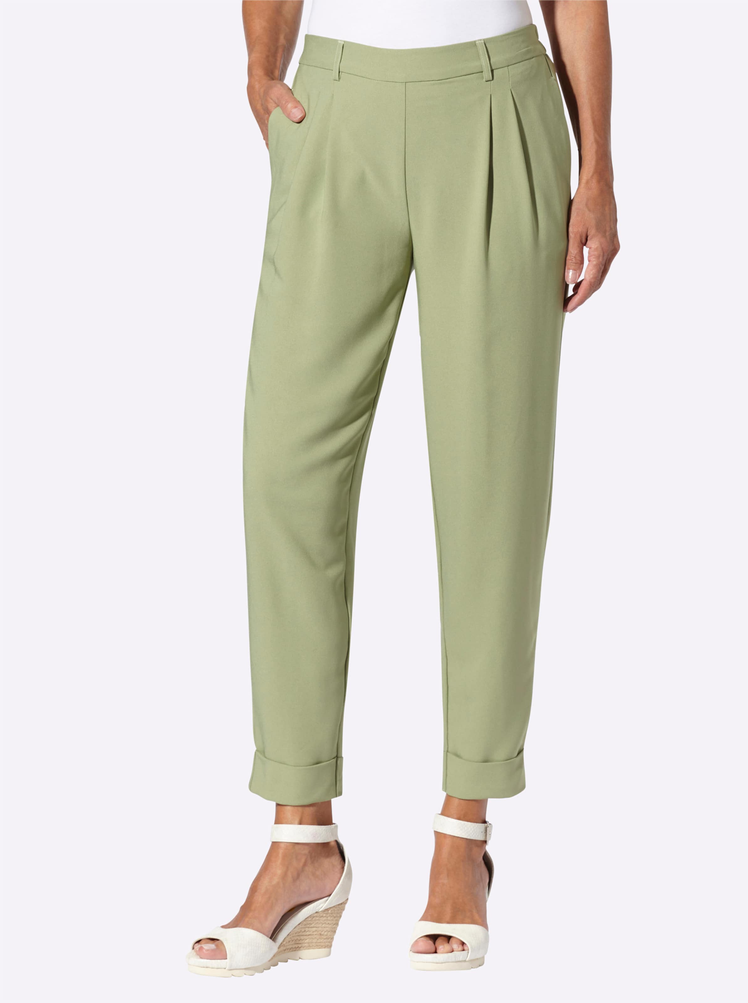 Bundfaltenhose