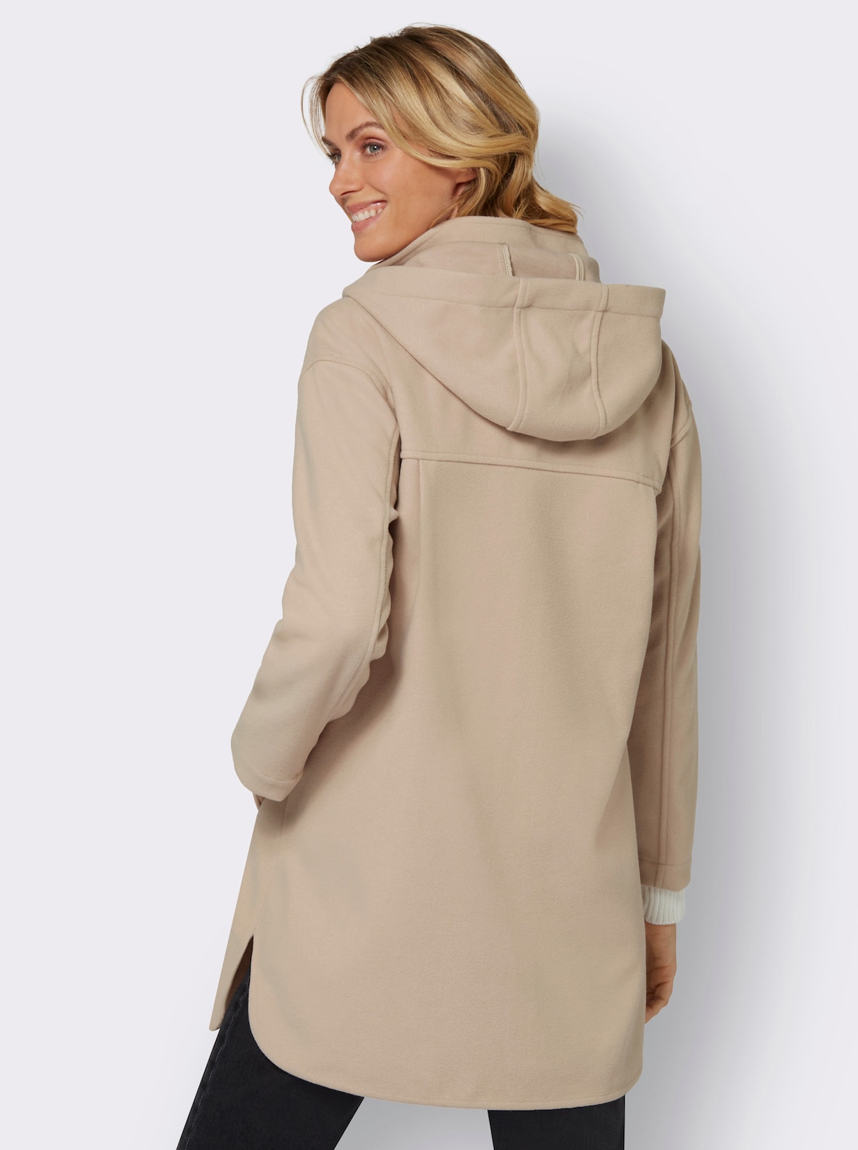 Longjacke - beige