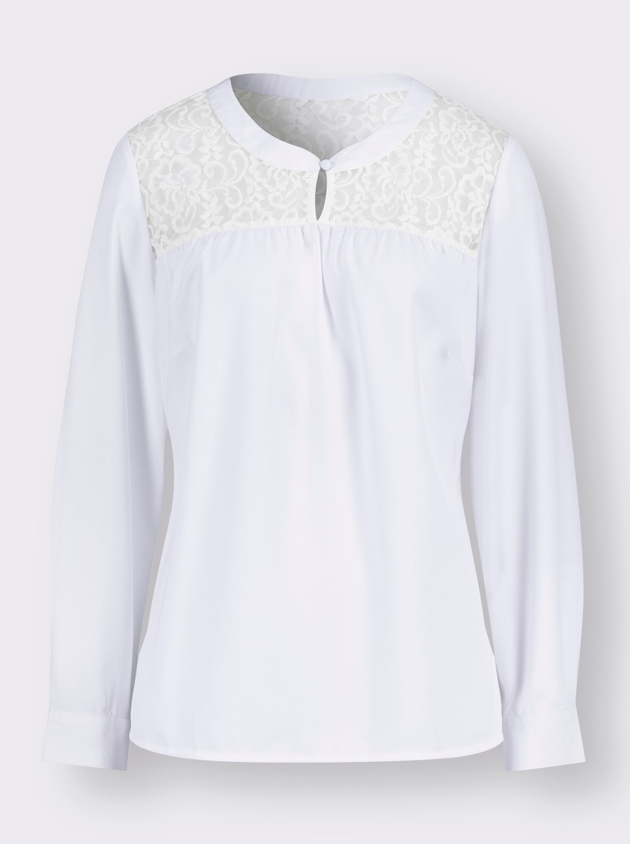 Kanten blouse - ecru