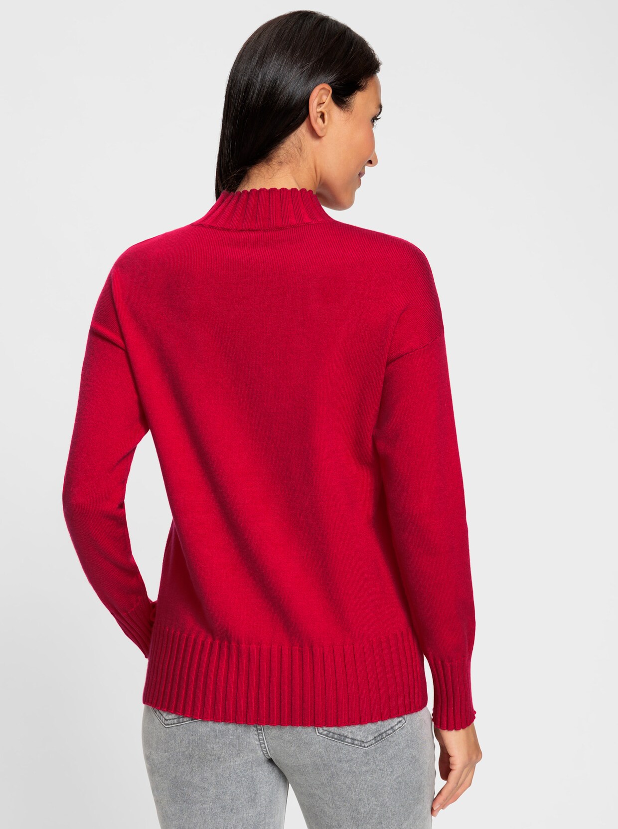 heine Strickpullover - rot