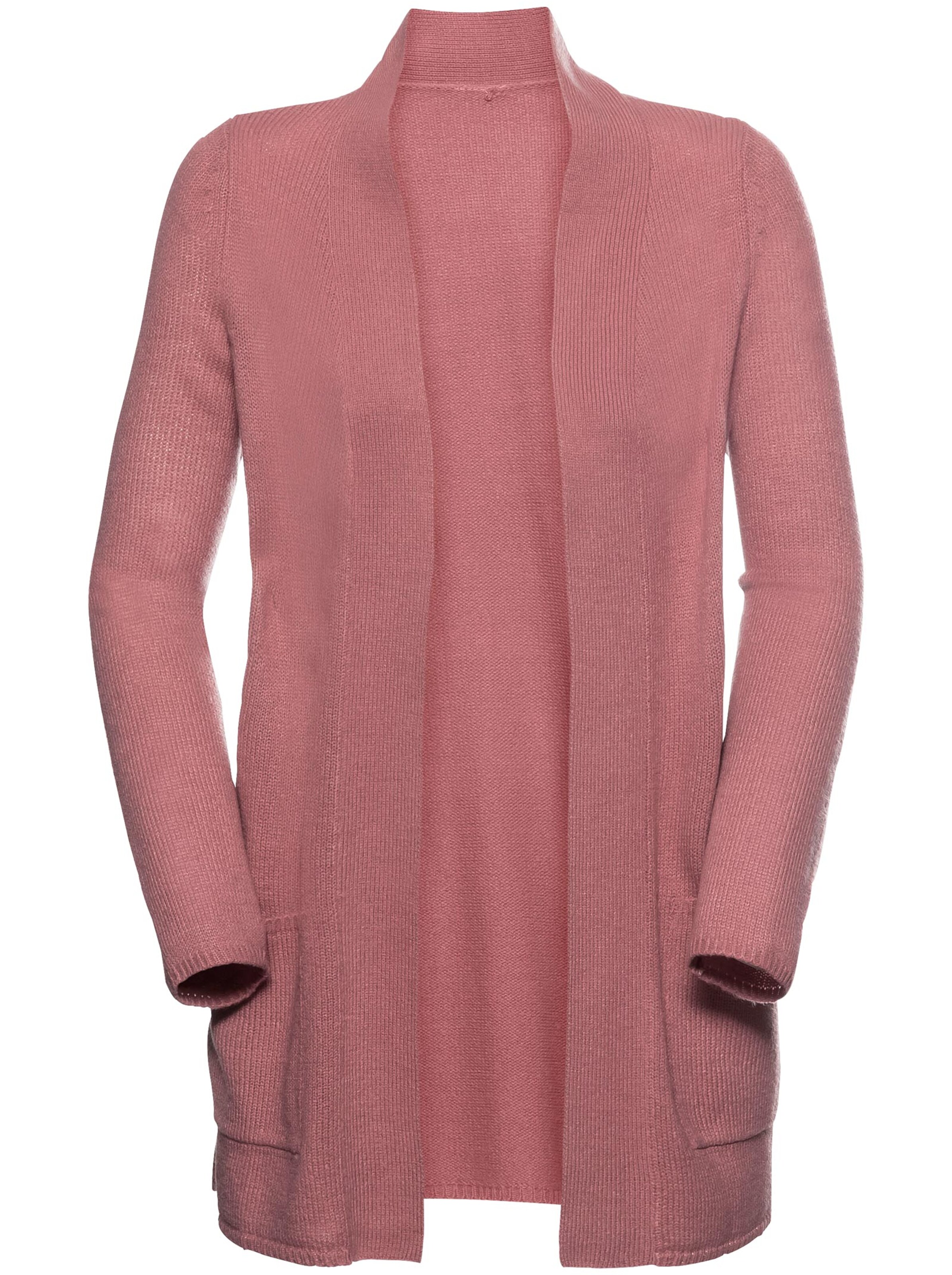 Strickjacke - rosenholz