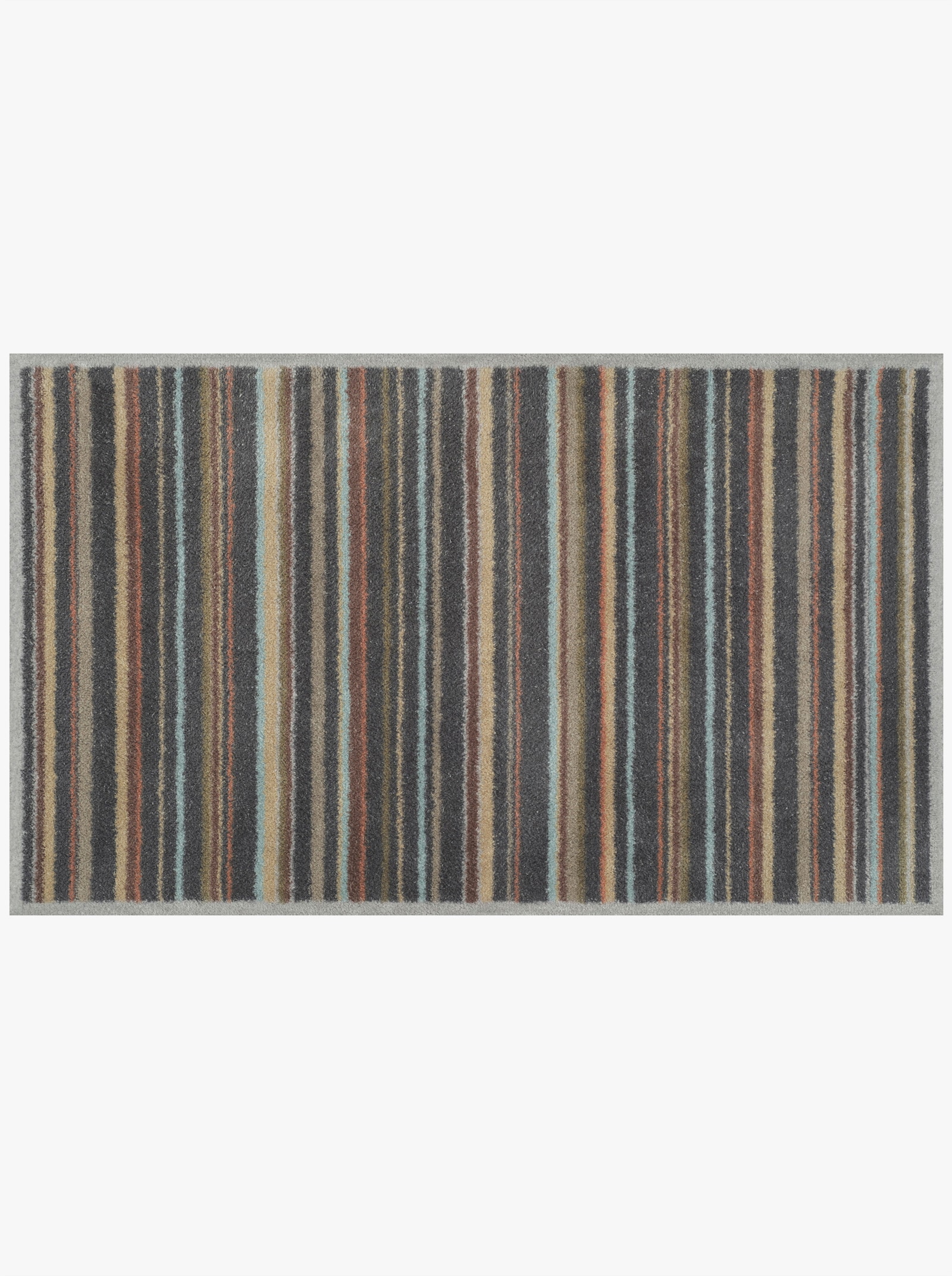 Turtle Mat Fußmatte - grau-braun