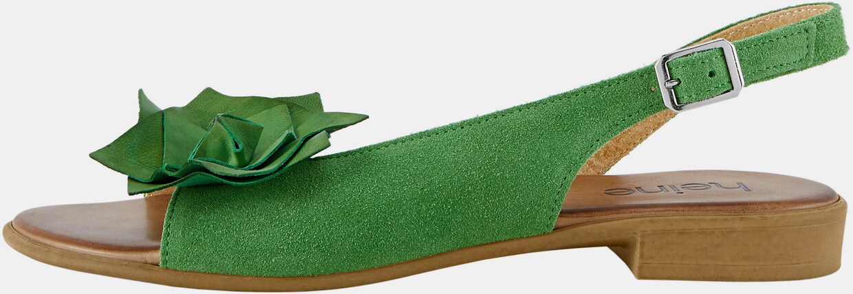 heine sandaaltjes - grasgroen