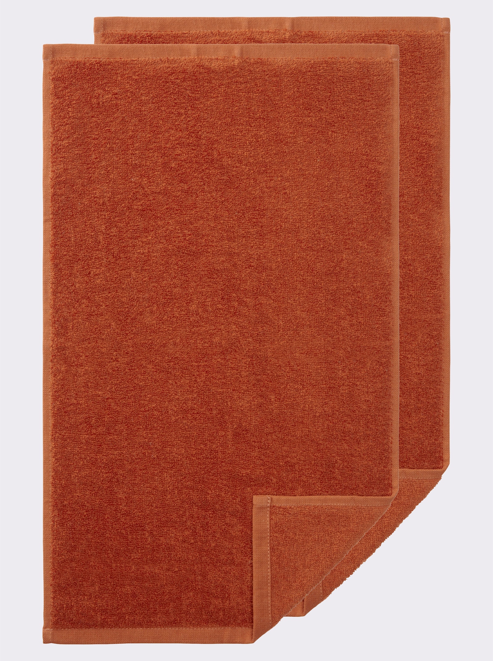 wäschepur Handtuch - rostrot