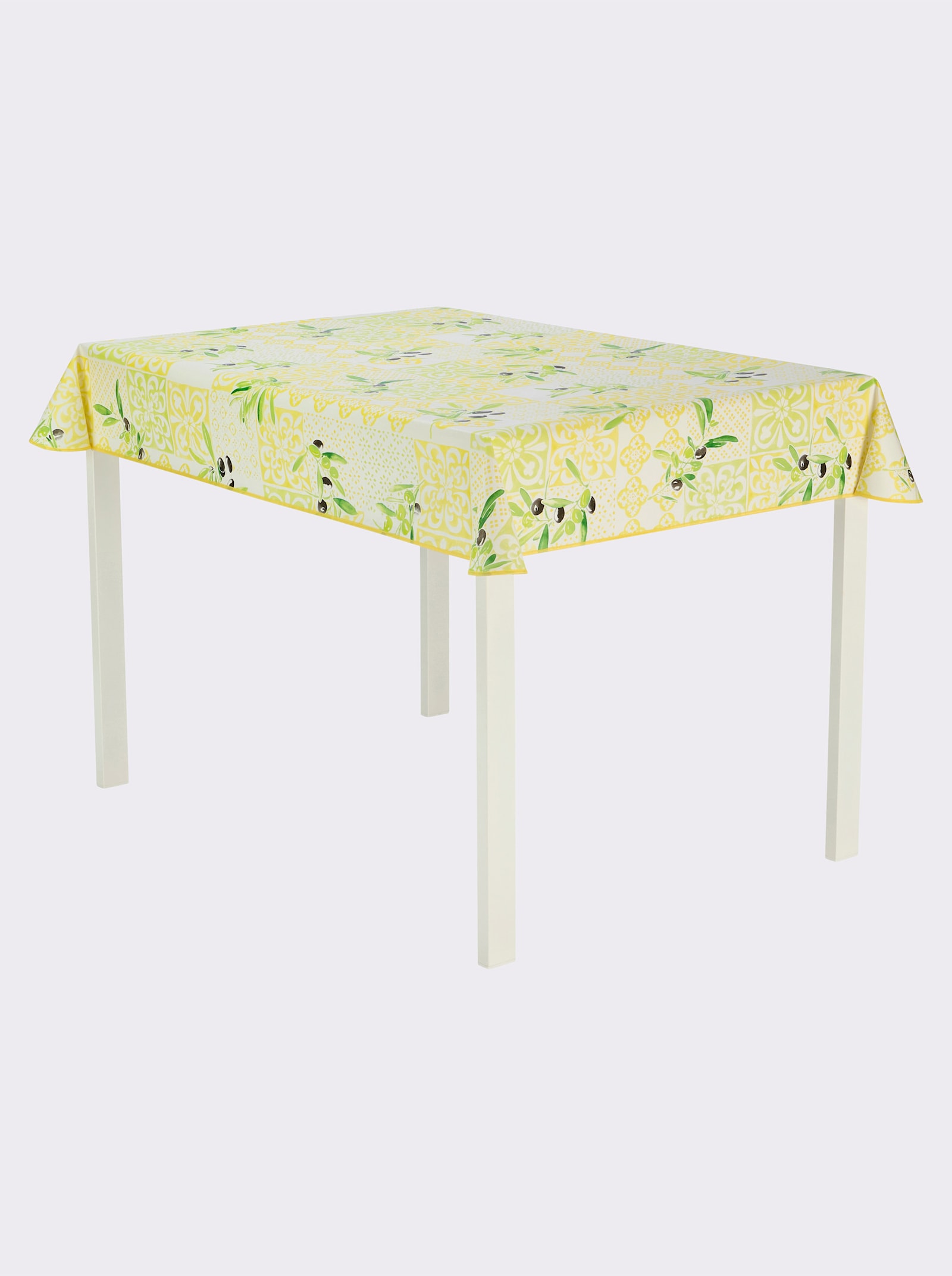 Tischdecke - zitrone-apfel-bedruckt