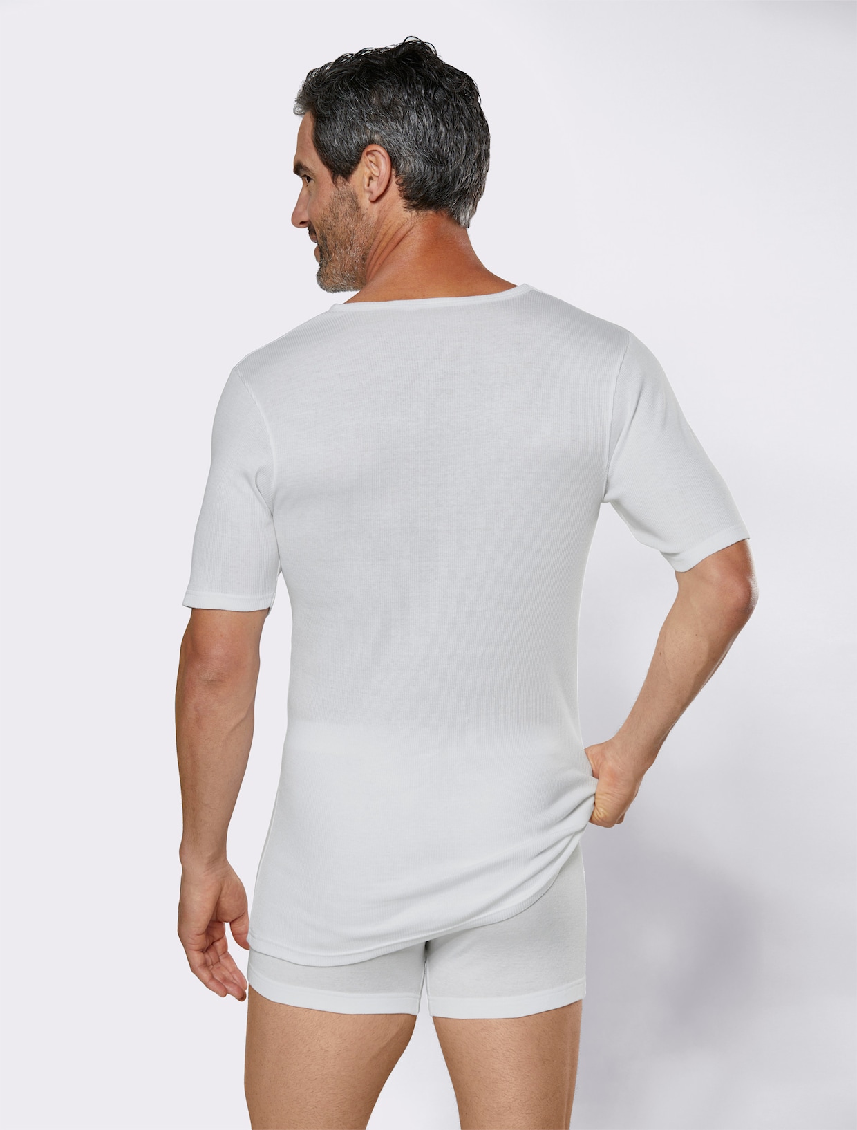 Kumpf Shirt - weiß
