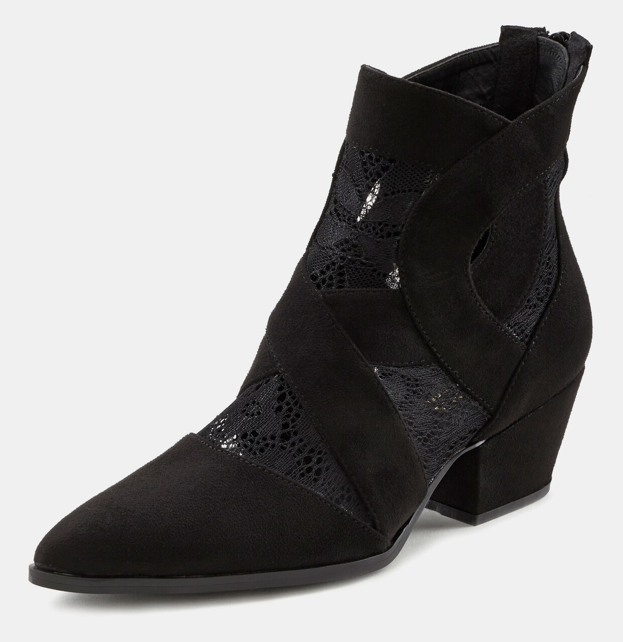 LASCANA Sneakerboots - schwarz