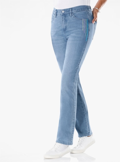 Jeans - blue-bleached
