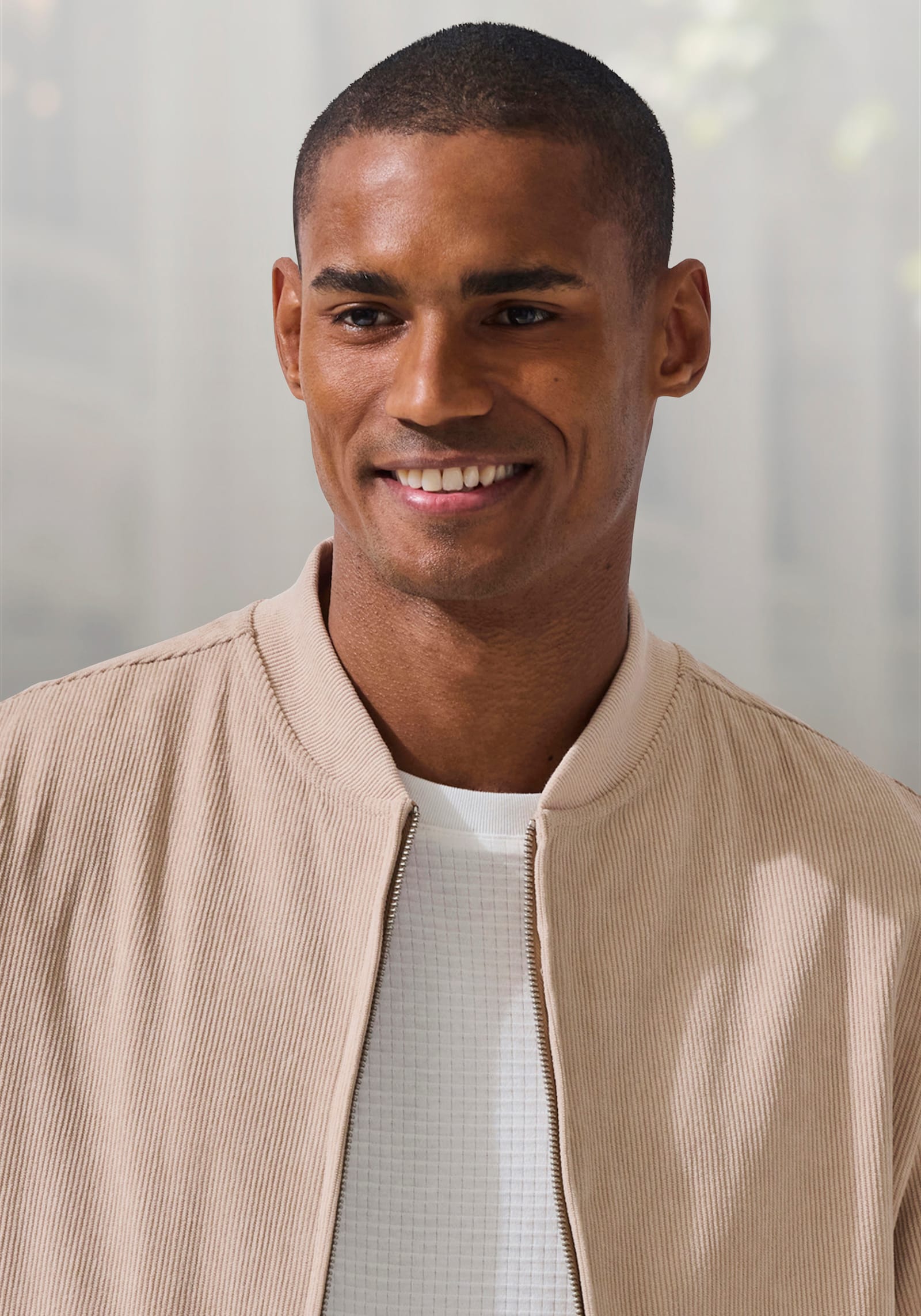 H.I.S Cordjacke - beige