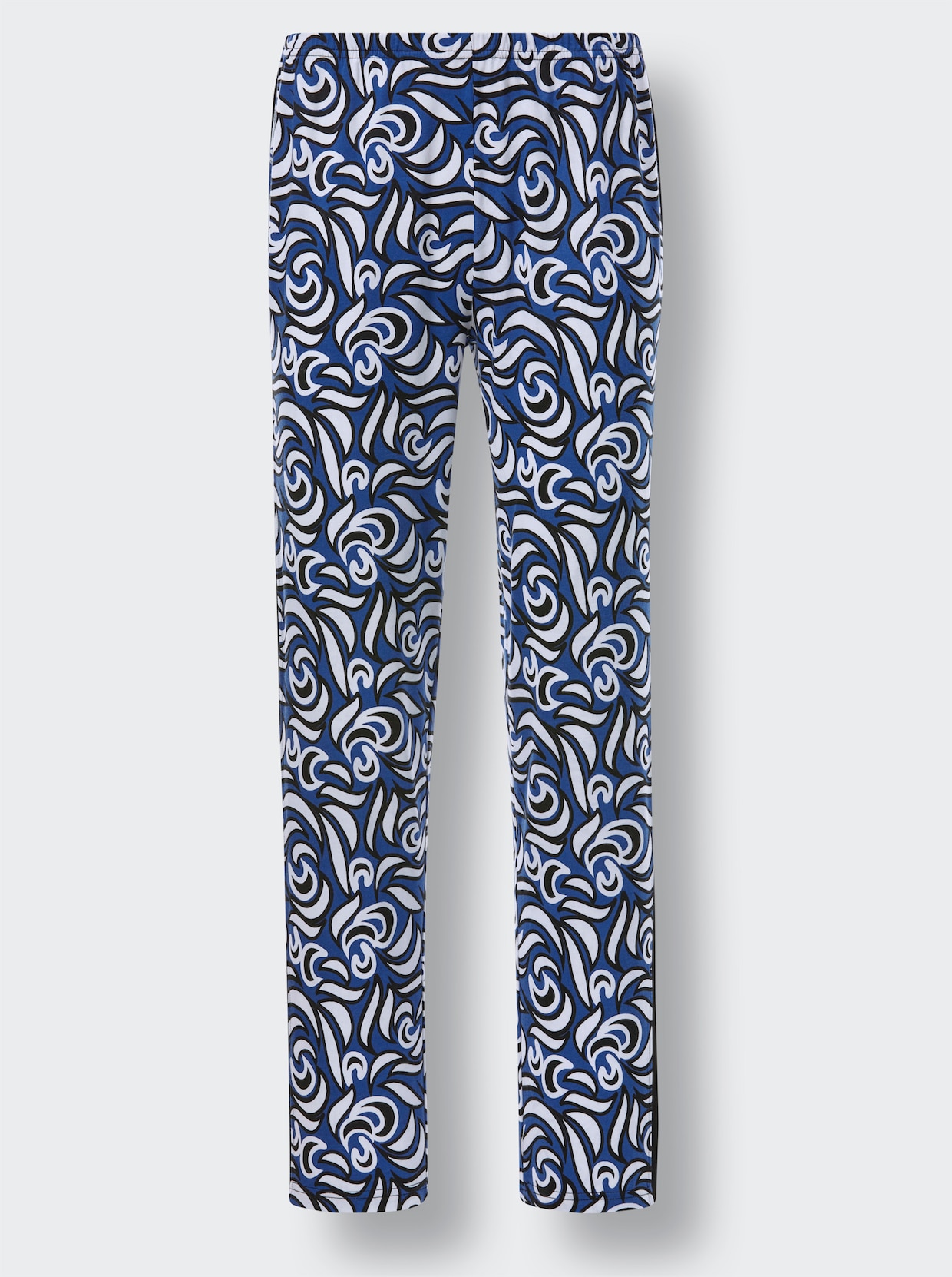 wäschepur Pyjama - noir-bleu roi à motifs