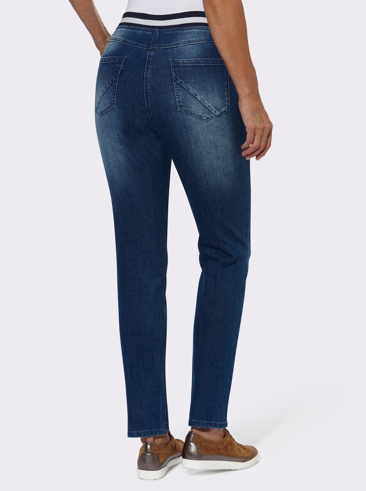 Jeans - blue-stone-washed