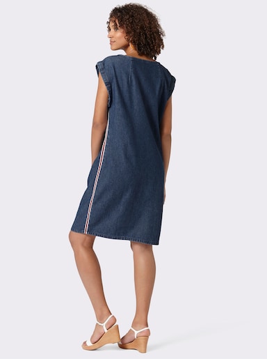 Jeanskleid aus reiner Baumwolle - marine