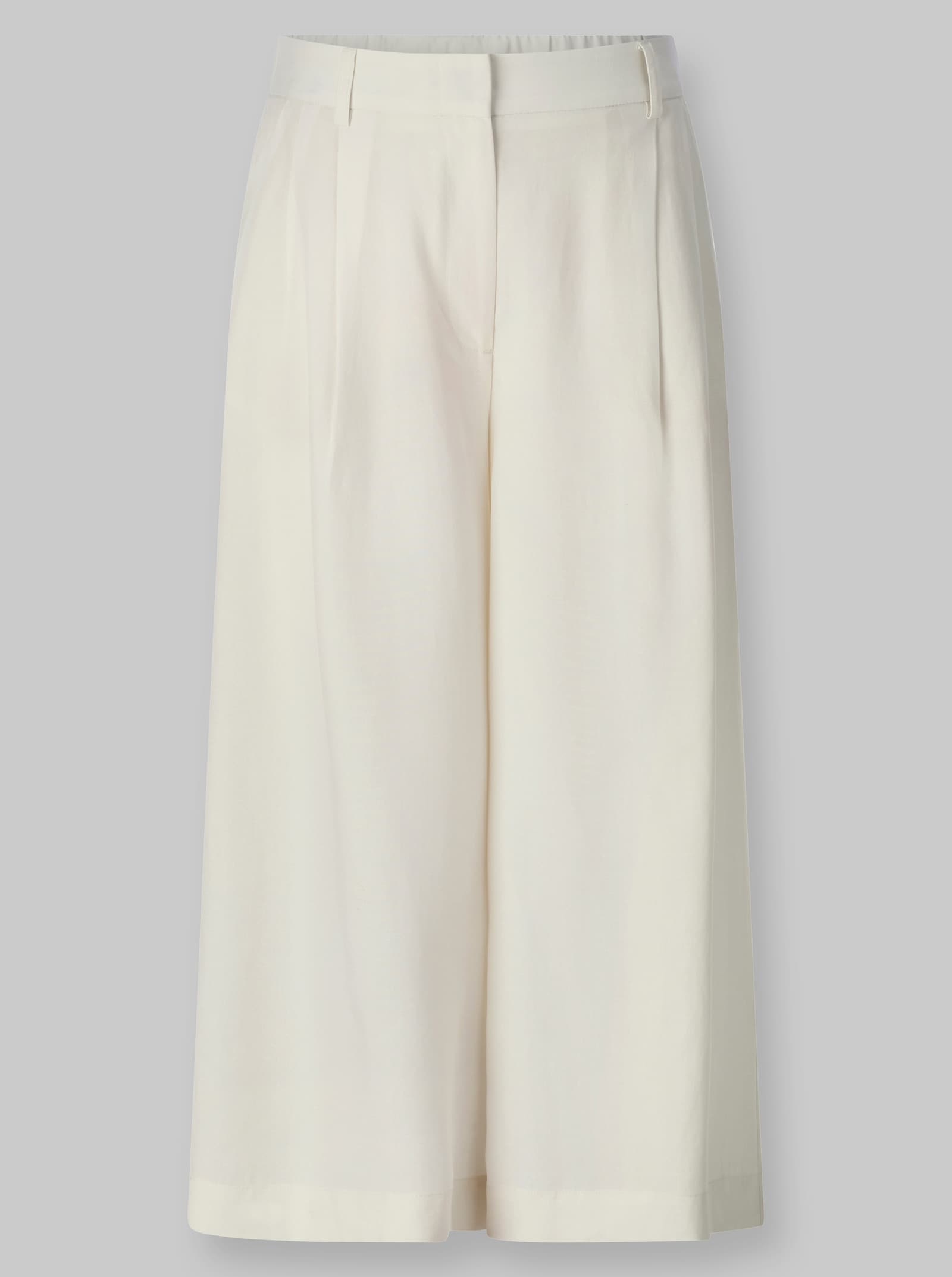 heine Culotte mit Bundfalten - ecru