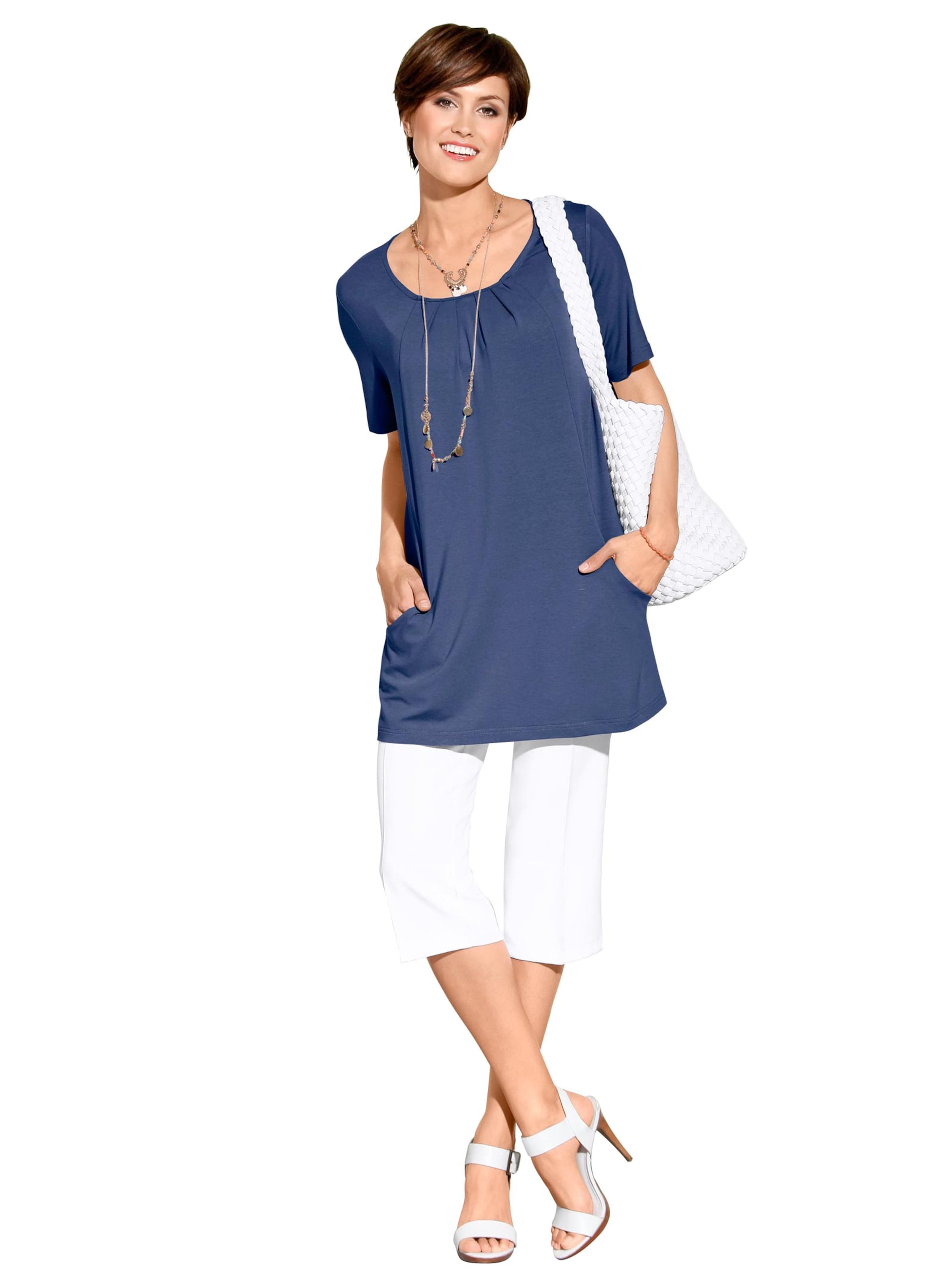 Longshirt - nachtblau