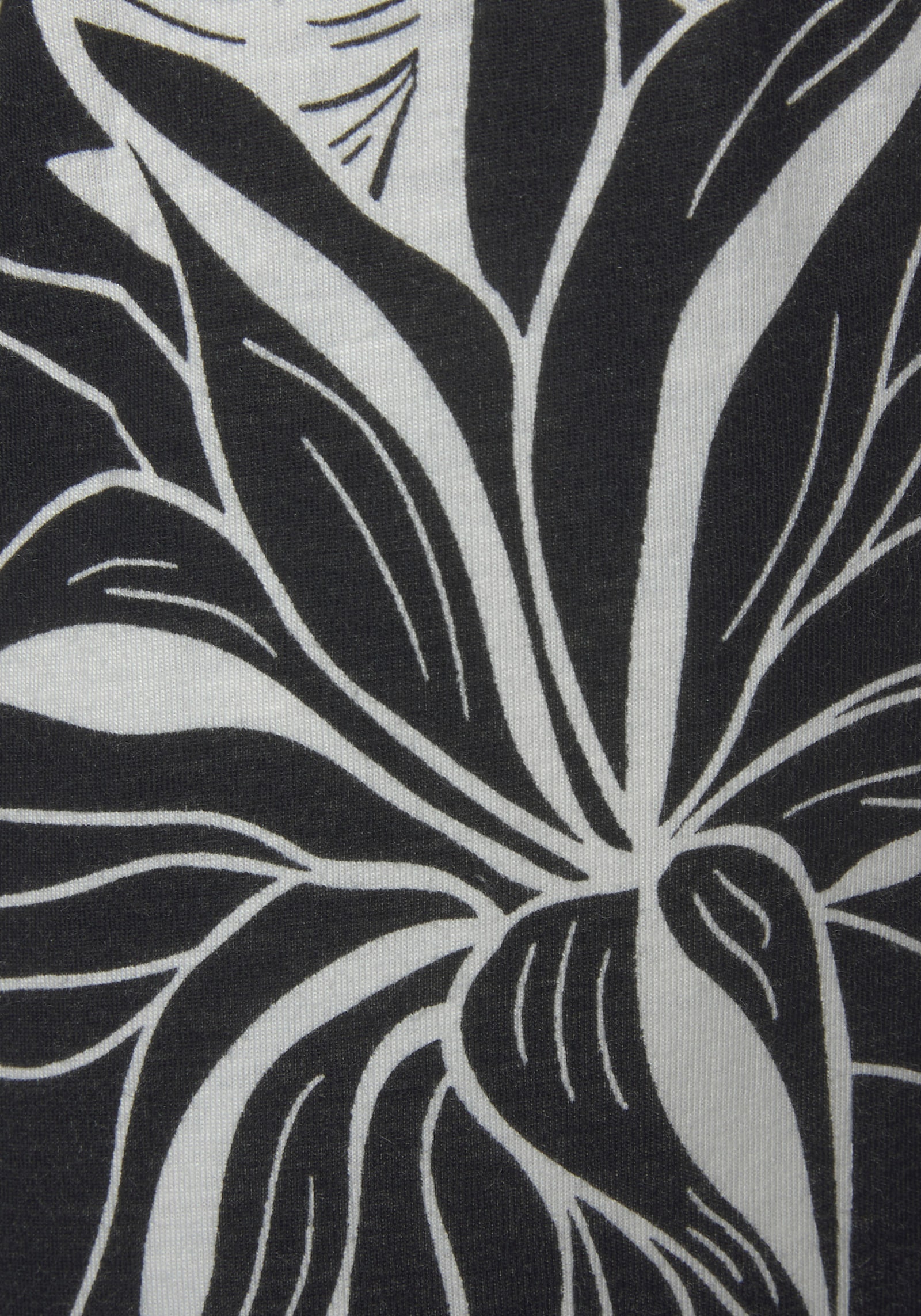 LASCANA Pantalon de nuit - noir à fleurs