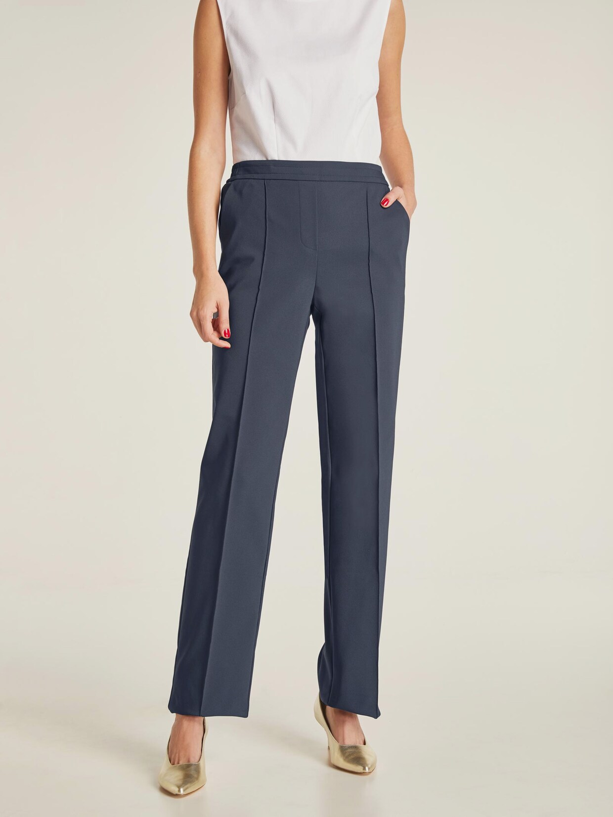 Ashley Brooke Hose - nachtblau