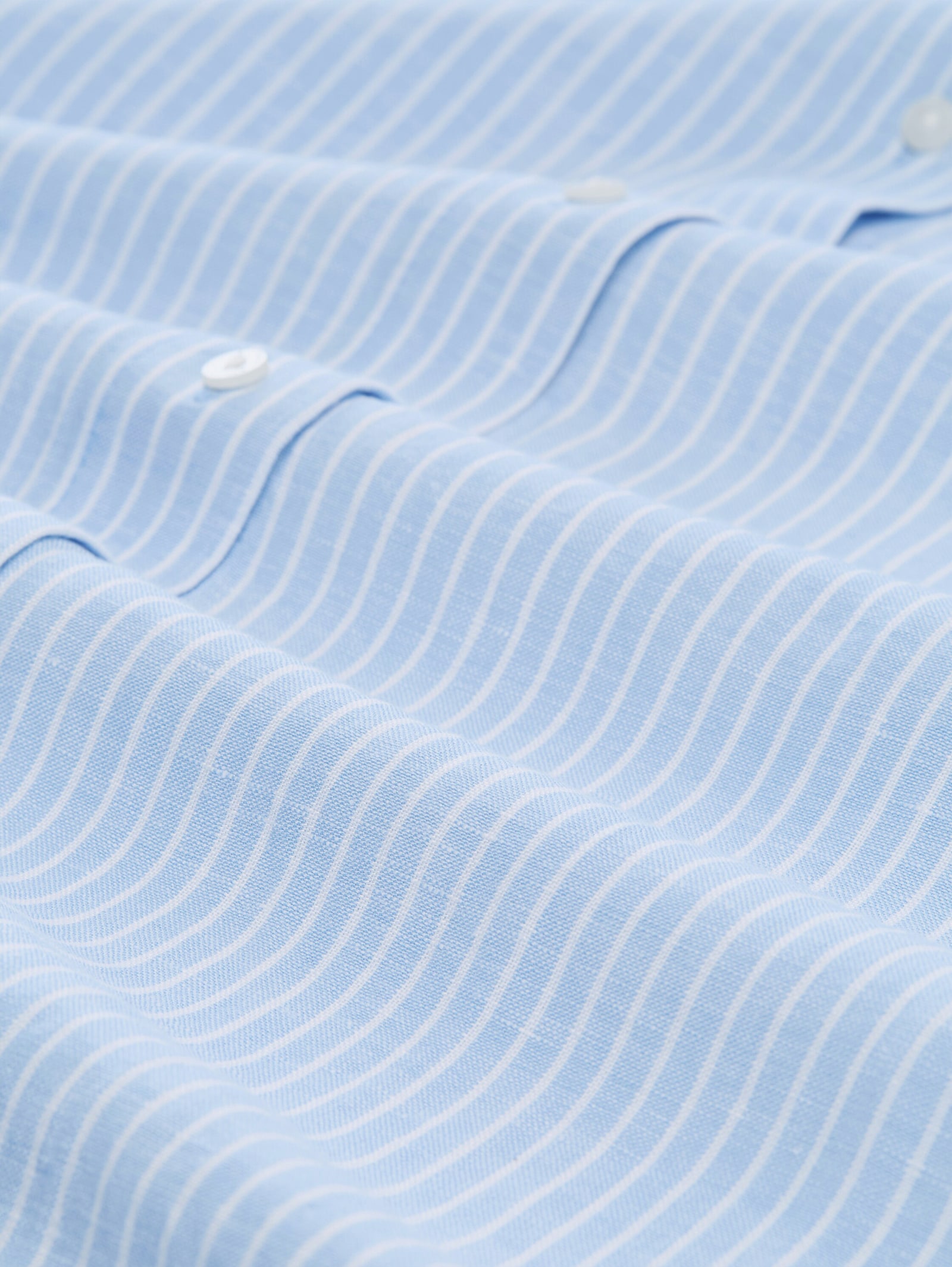 TOM TAILOR PLUS Schluppenbluse - fjord blue irregular stripe