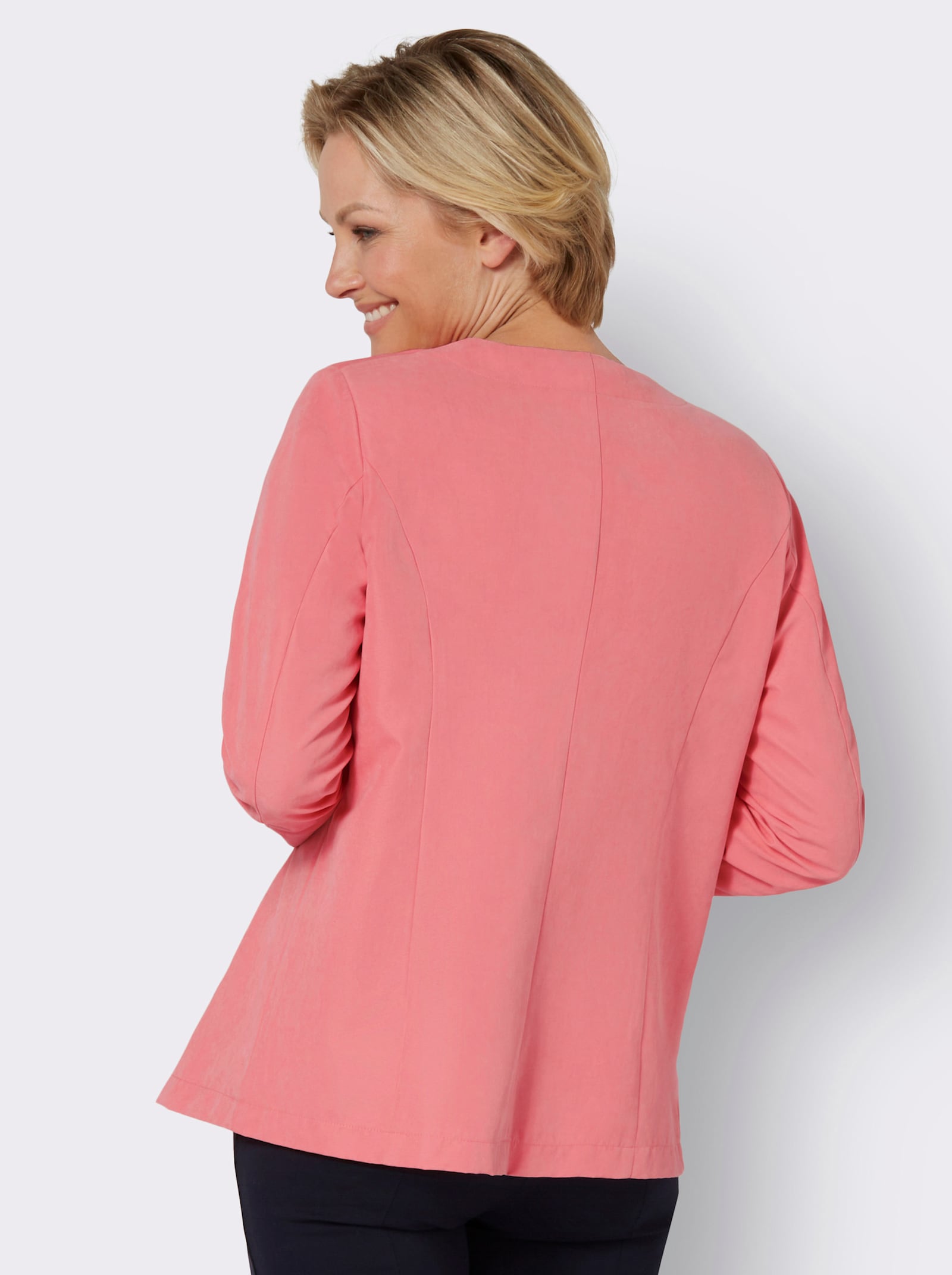 Blejzr s děrovaným vzorem - plameňáková