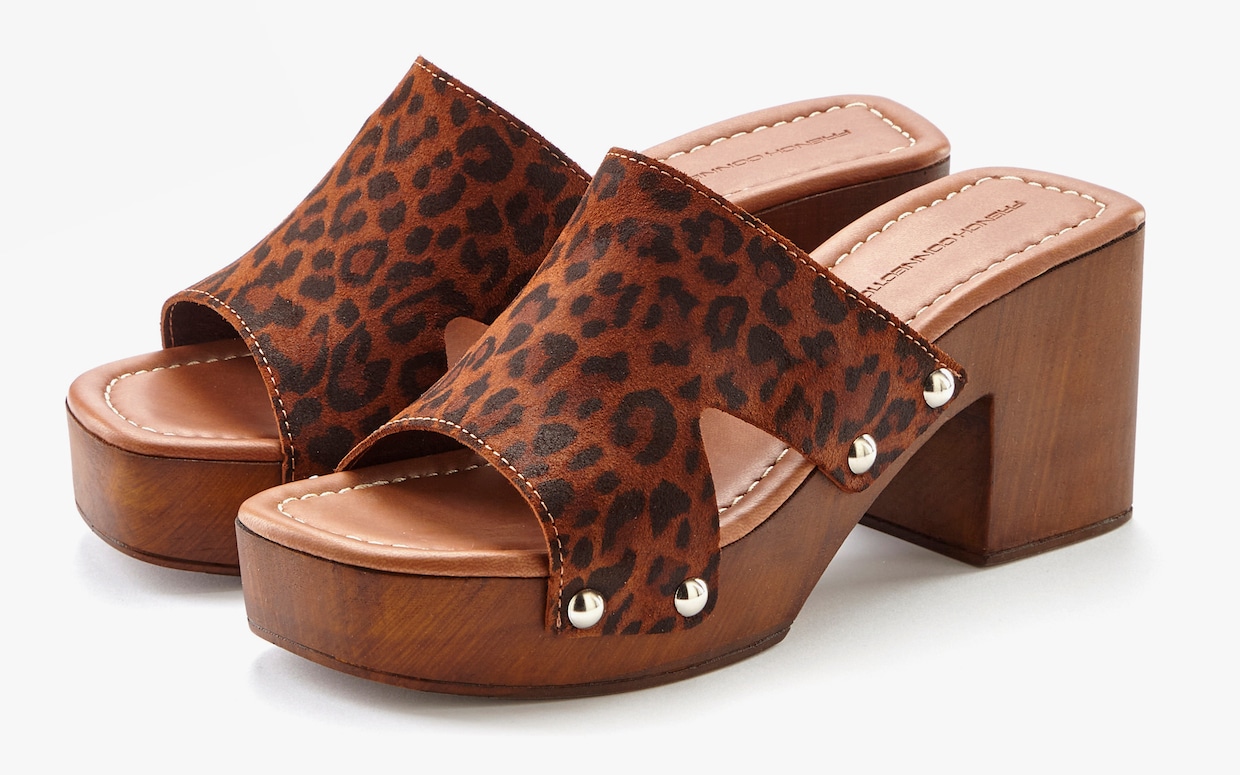 Mules - léopard