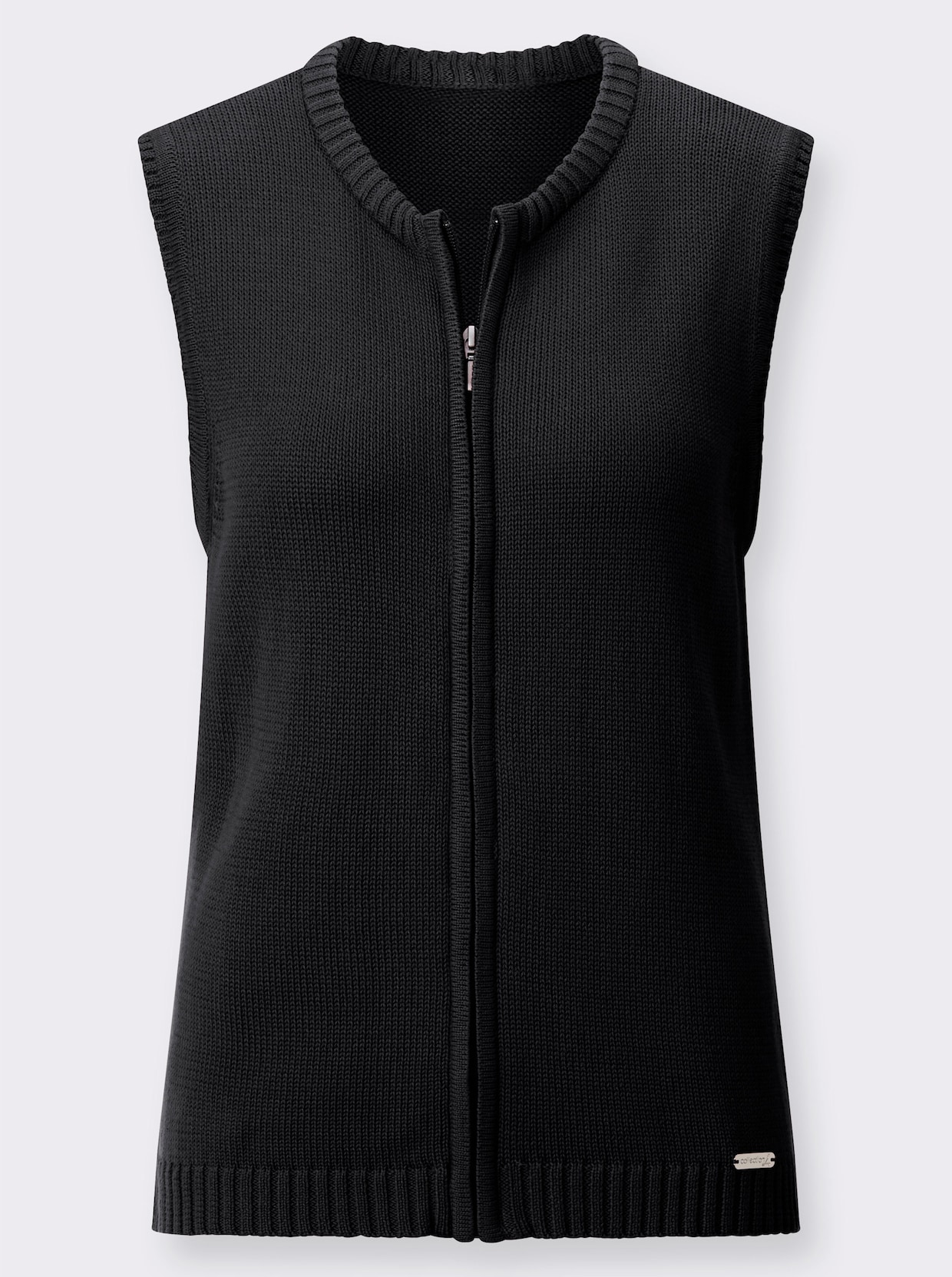 gilet en tricot - noir