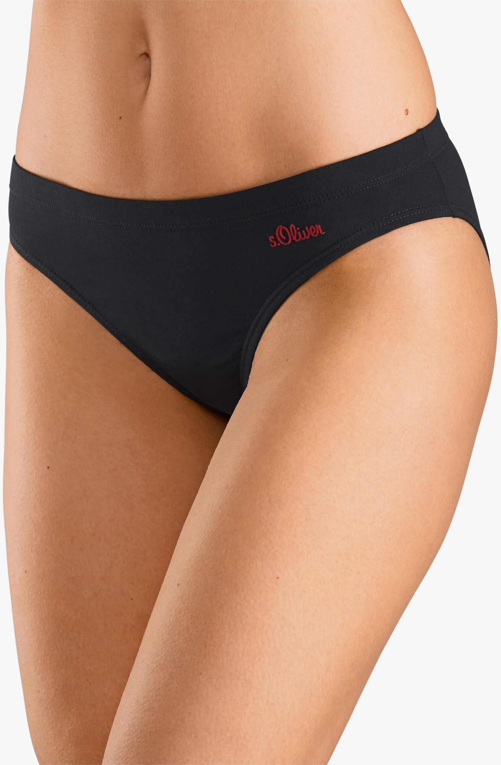 s.Oliver Bikinislip - schwarz