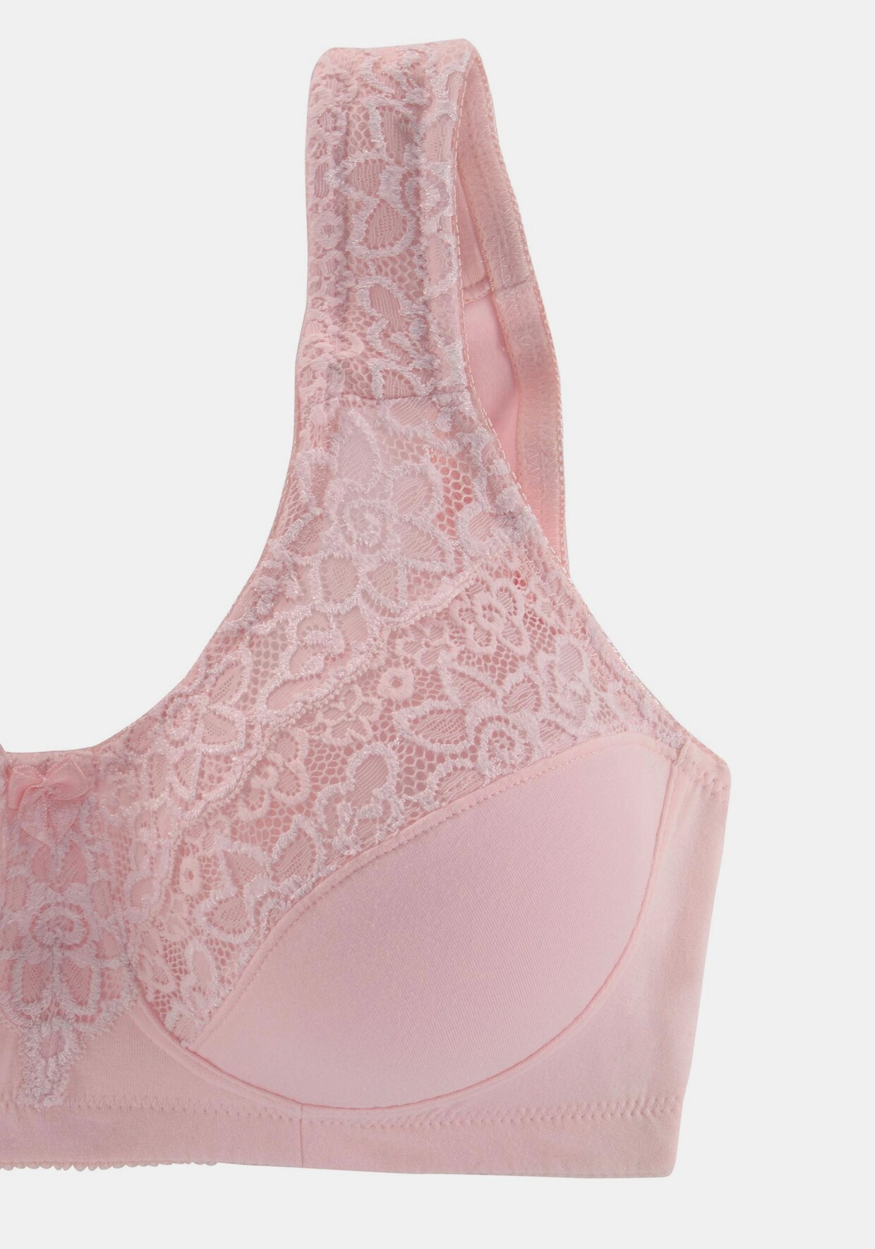 petite fleur Entlastungs-BH - rosé+weiß
