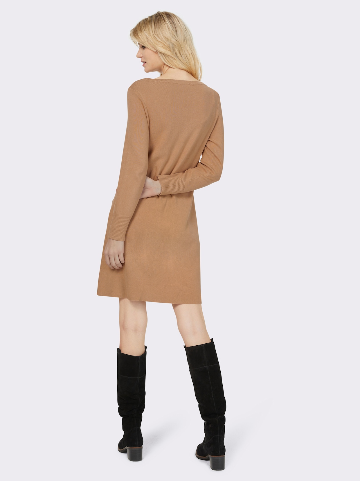 heine Tricotjurk - camel