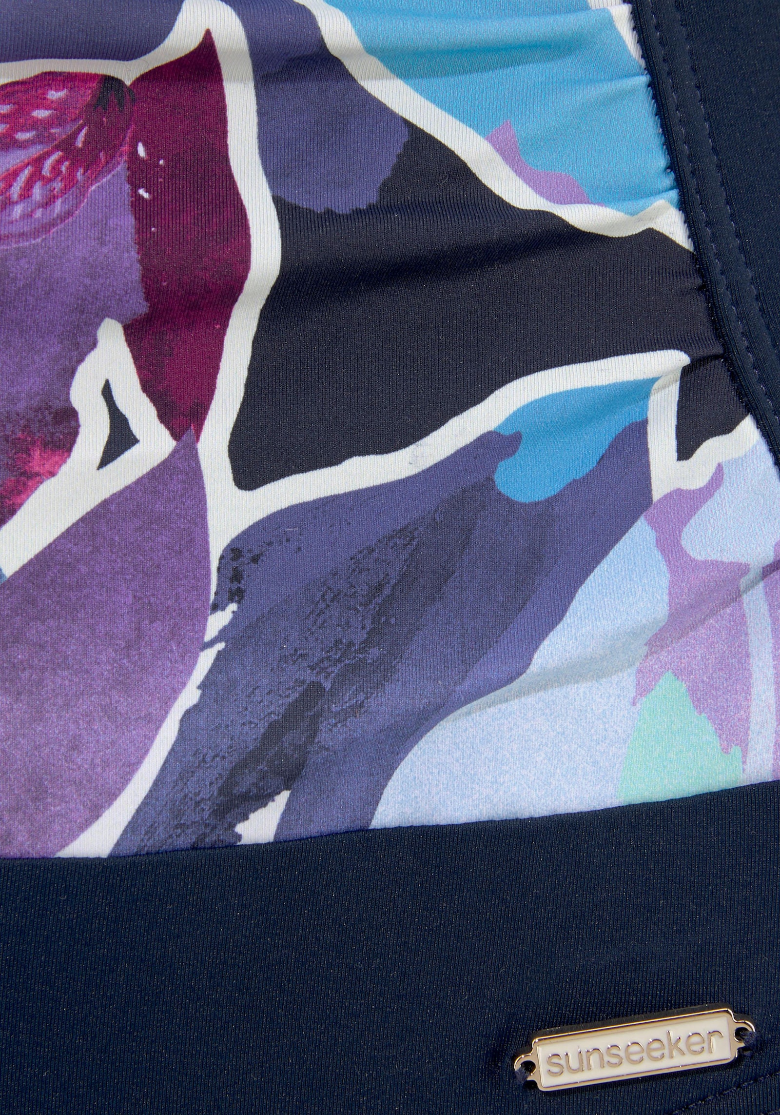 Sunseeker Badpak - marine geprint