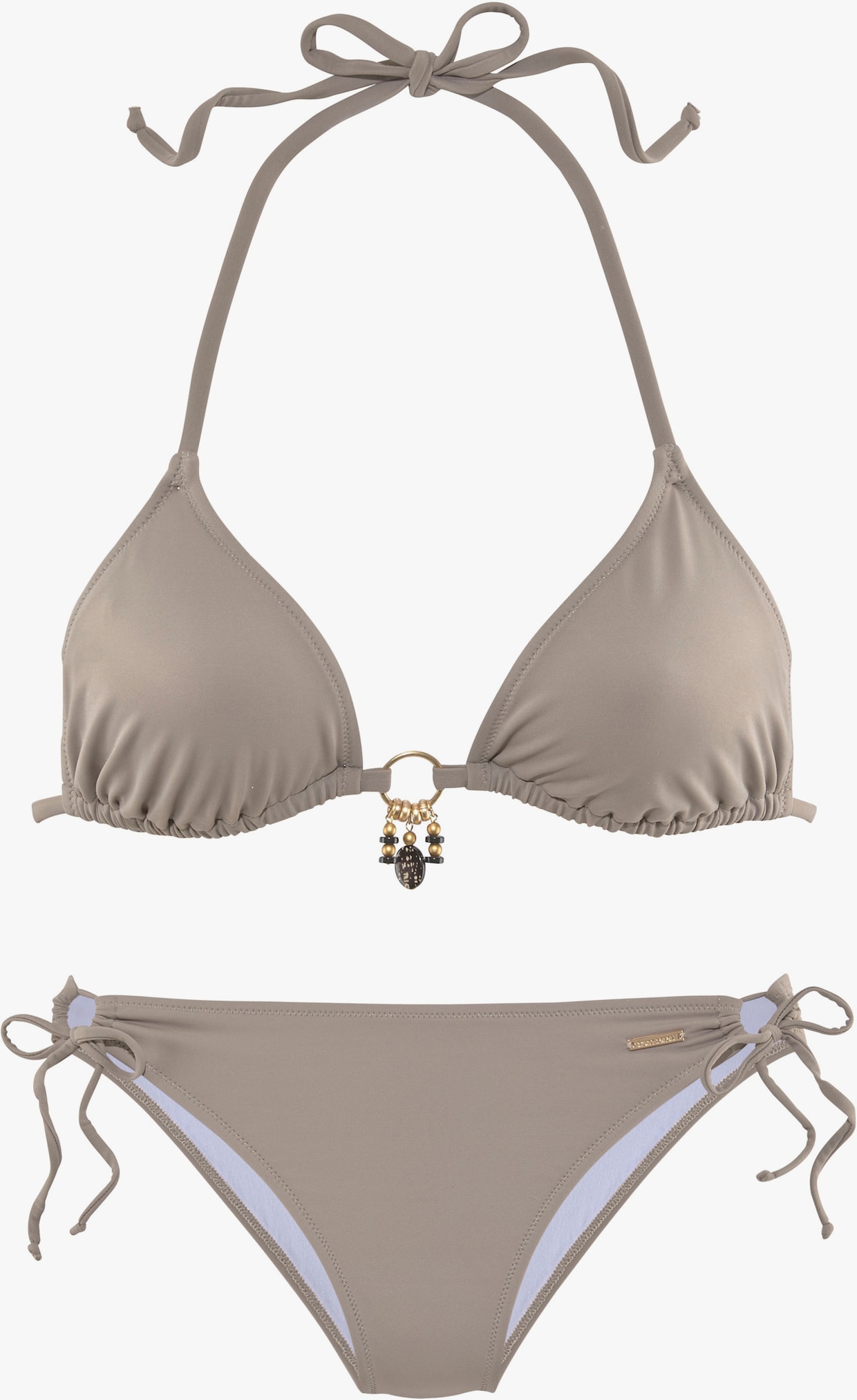 Bruno Banani Triangelbikini - steengrijs